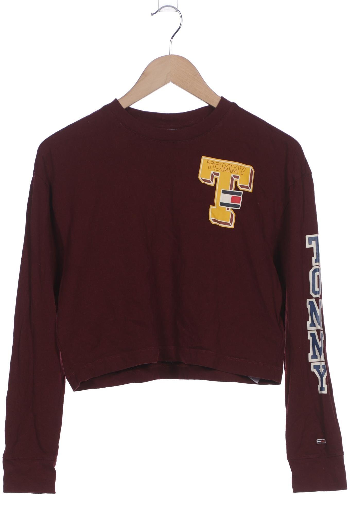 

Tommy Jeans Damen Langarmshirt, bordeaux, Gr. 36