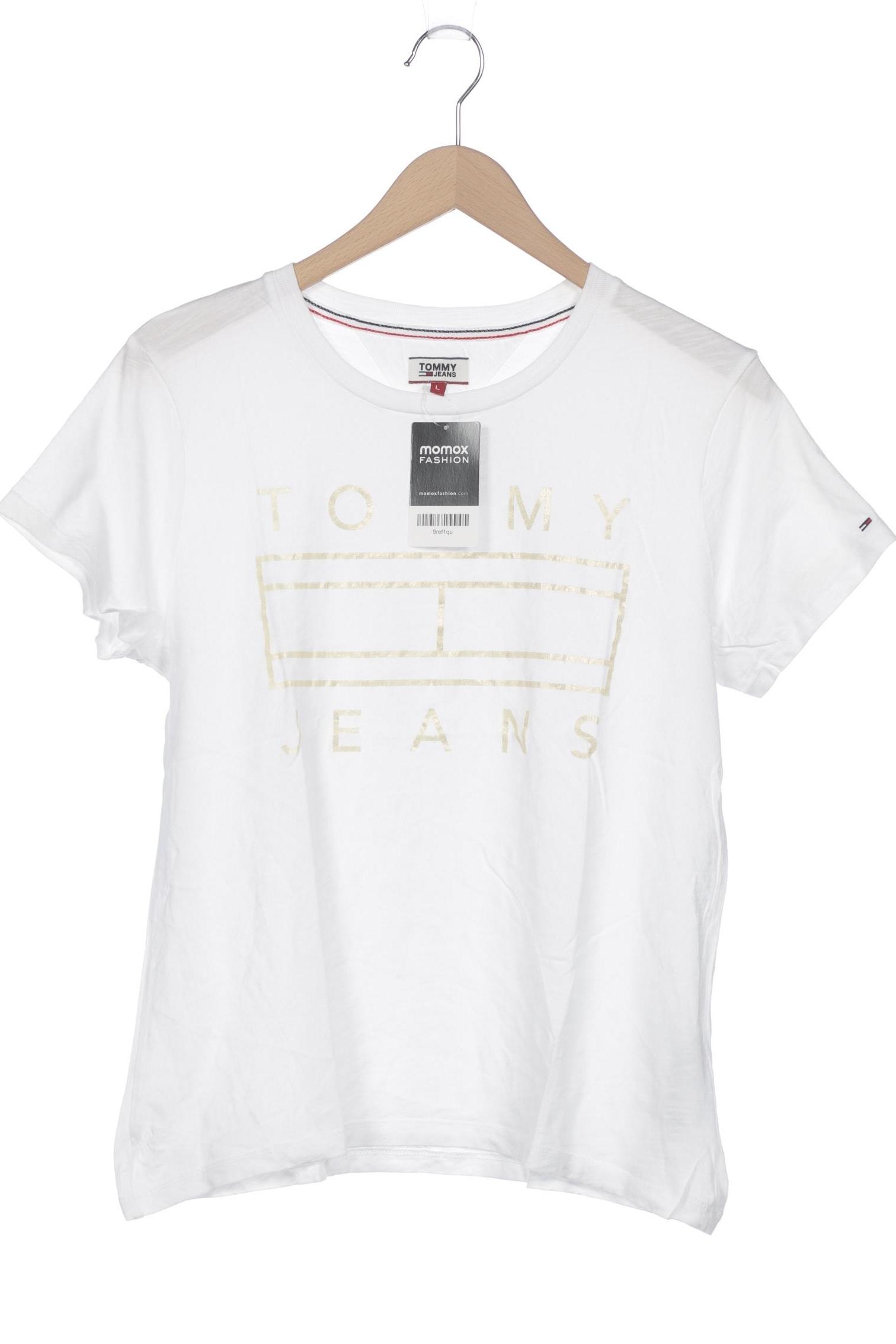 

Tommy Jeans Damen T-Shirt, weiß, Gr. 42