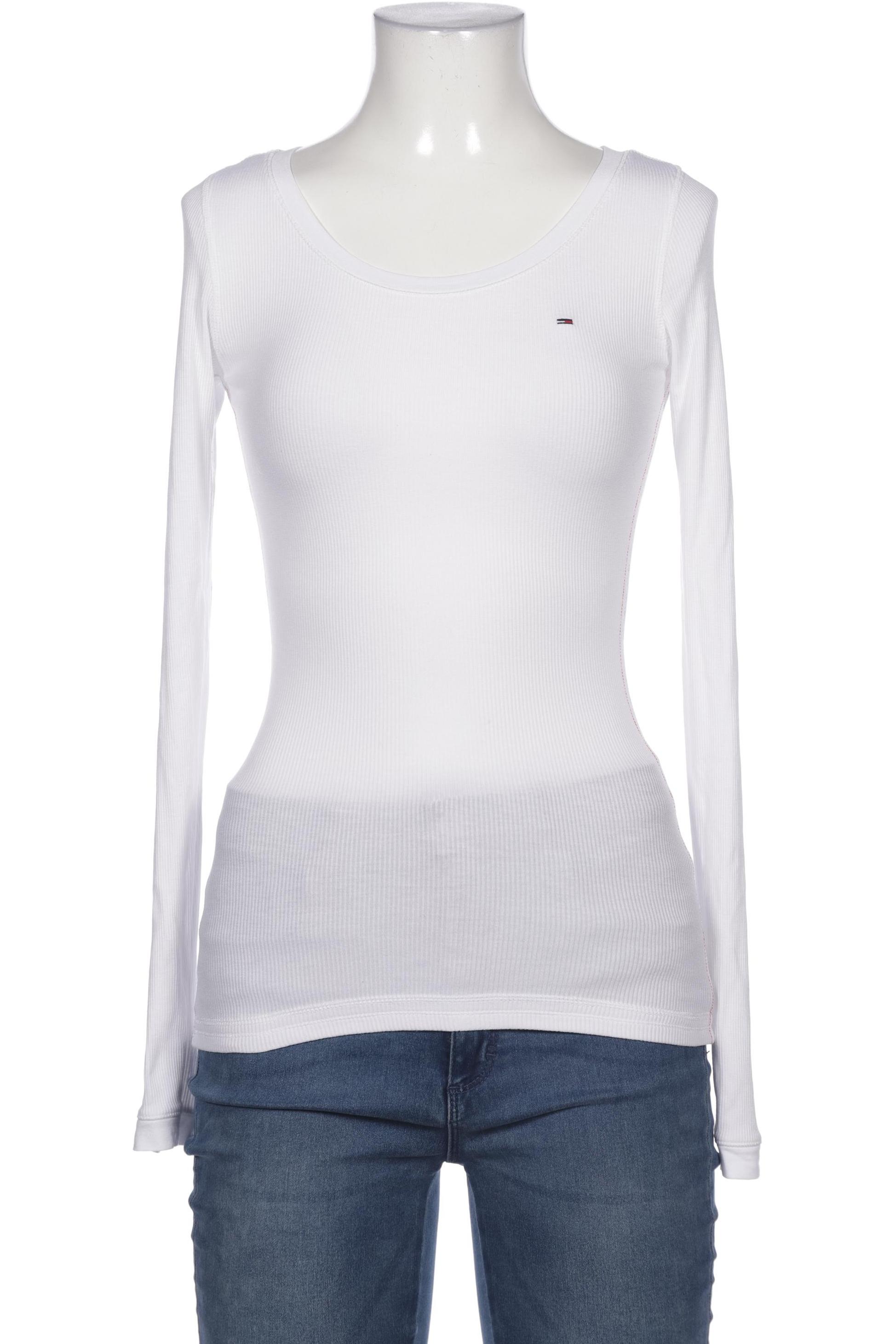 

Tommy Jeans Damen Langarmshirt, weiß