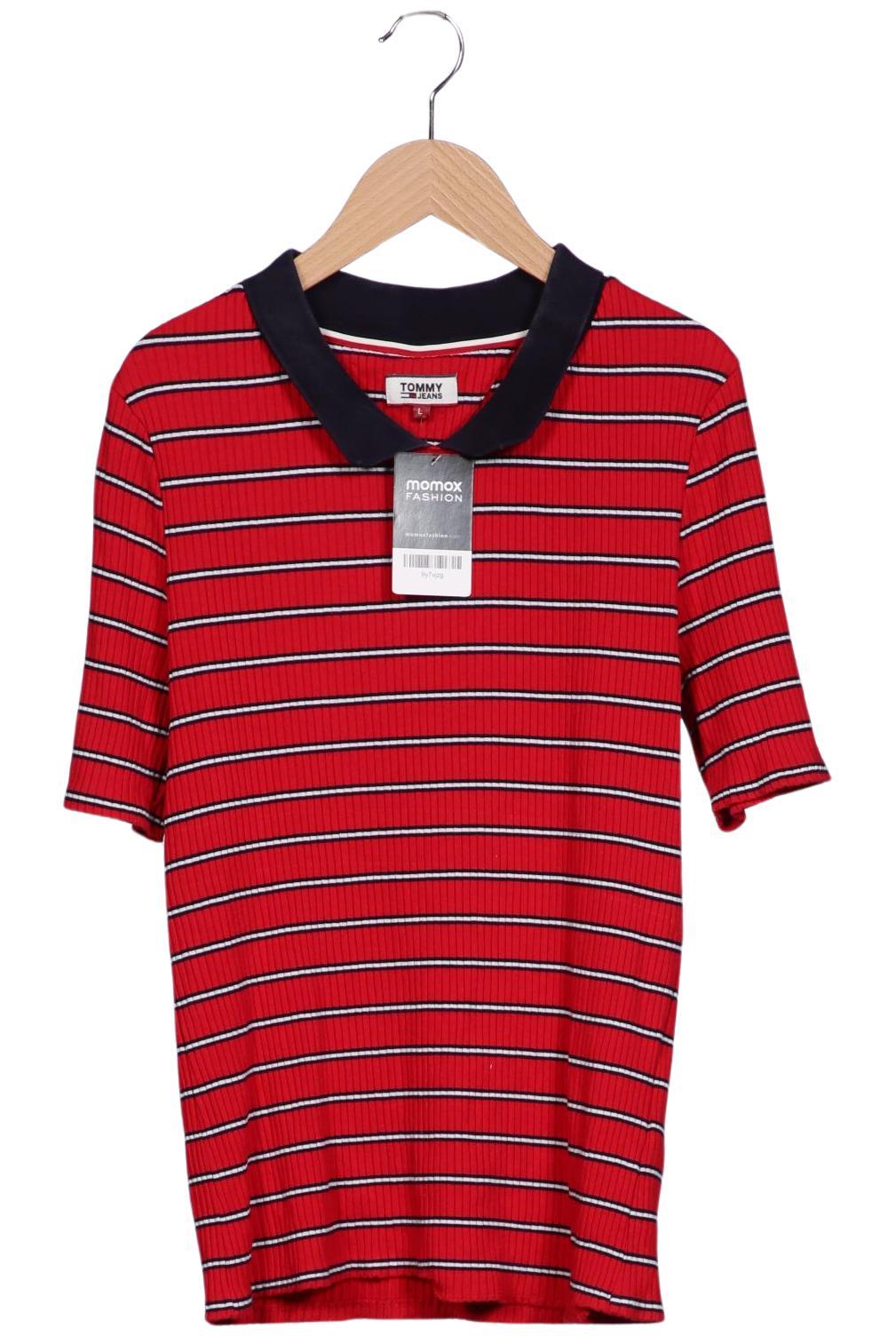 

Tommy Jeans Damen Poloshirt, rot, Gr. 42