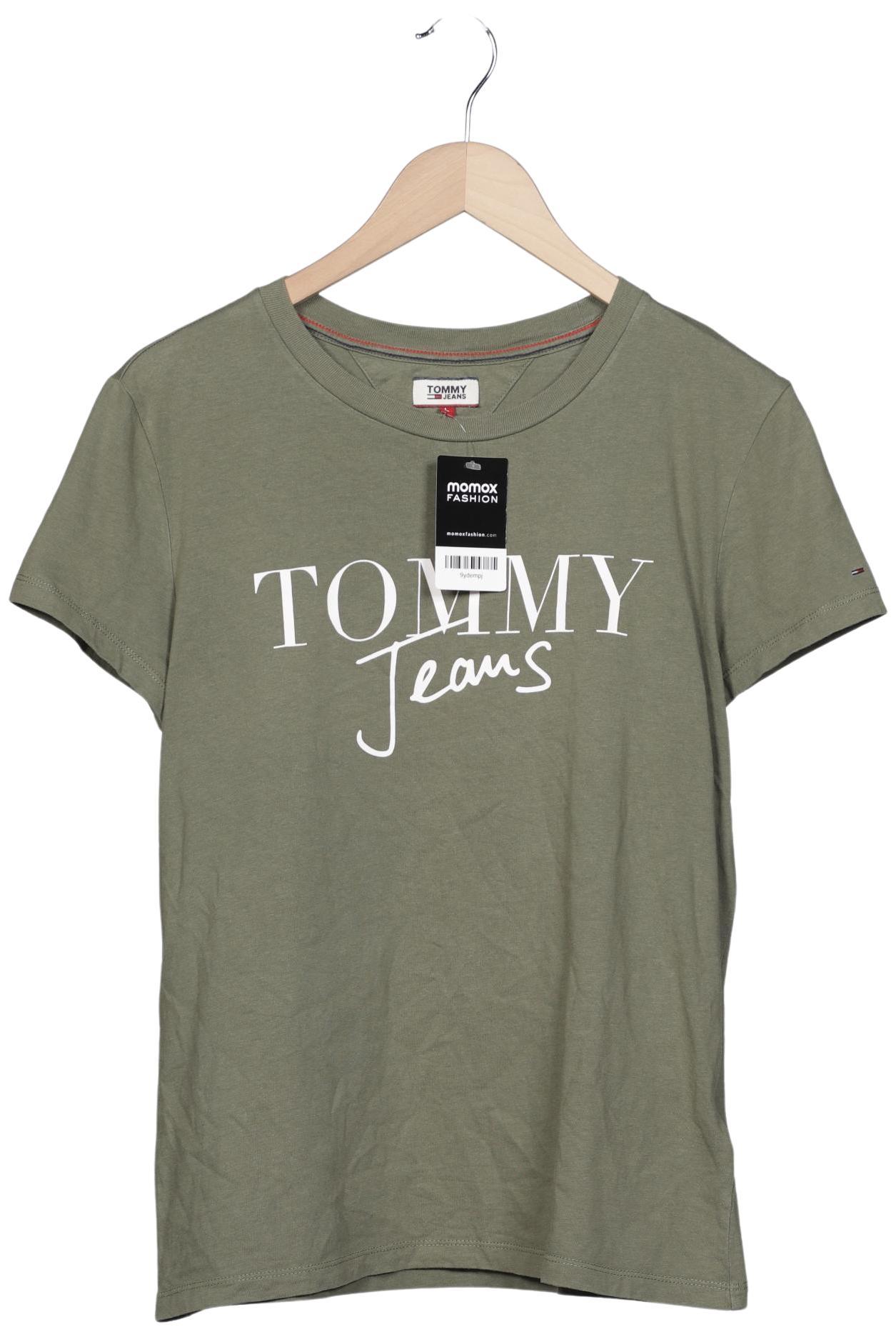 

Tommy Jeans Damen T-Shirt, grün, Gr. 42