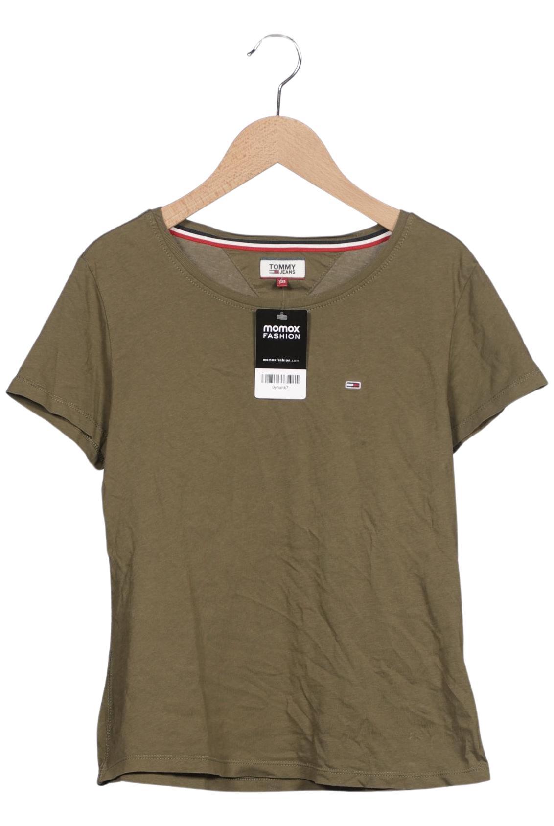 

Tommy Jeans Damen T-Shirt, grün, Gr. 32