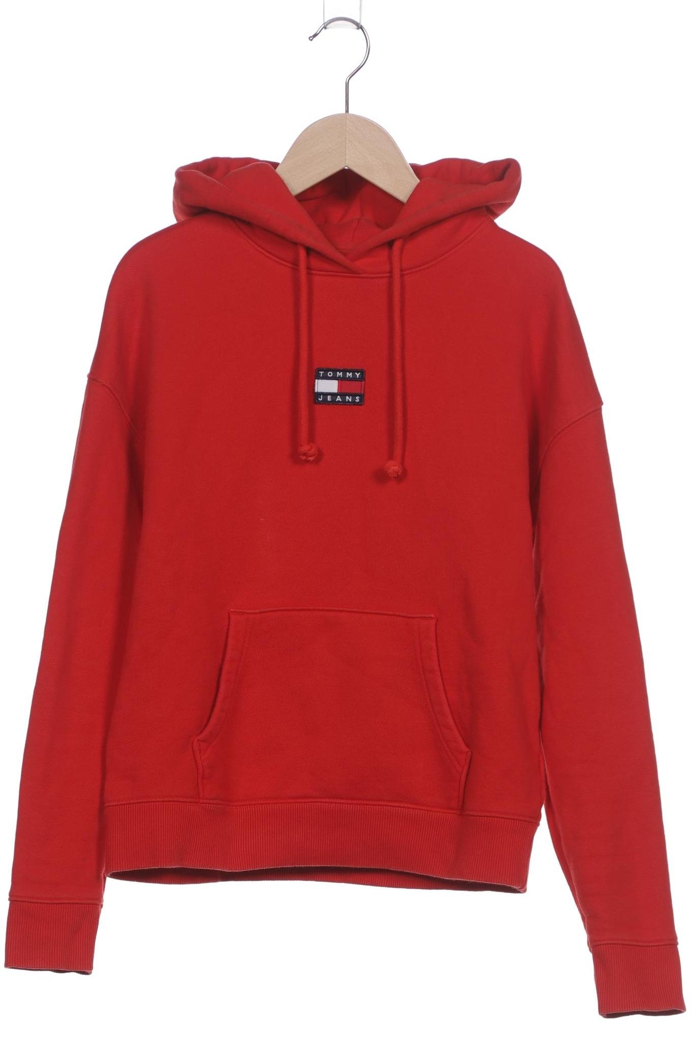 

Tommy Jeans Damen Kapuzenpullover, rot, Gr. 34
