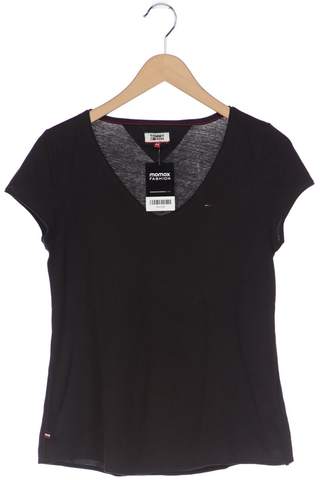 

Tommy Jeans Damen T-Shirt, schwarz, Gr. 34