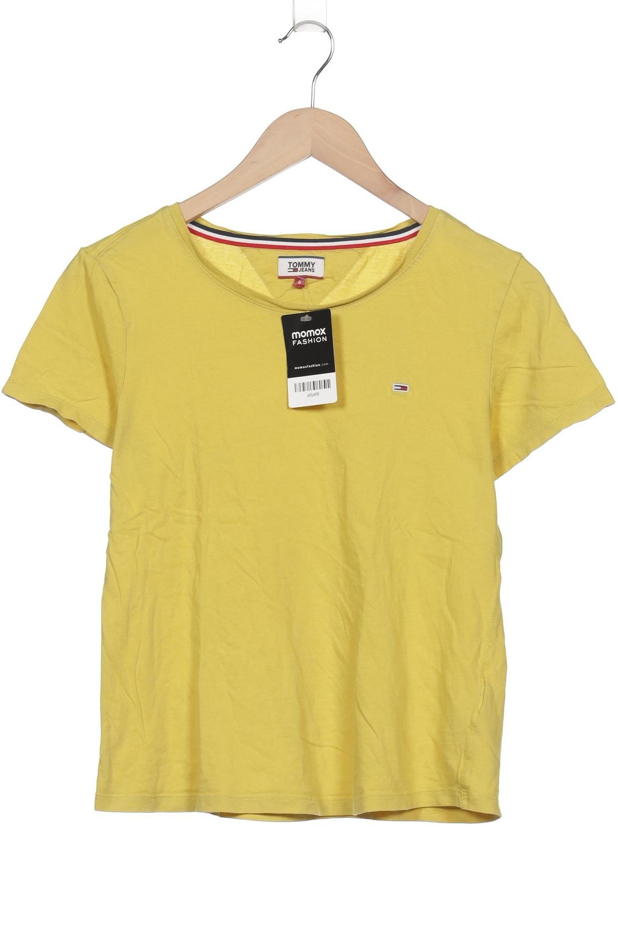 

Tommy Jeans Damen T-Shirt, gelb, Gr. 36