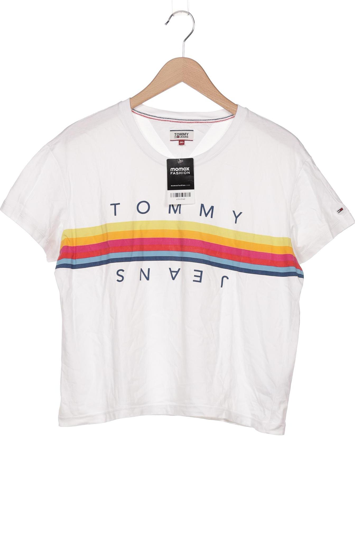 

Tommy Jeans Damen T-Shirt, weiß, Gr. 38
