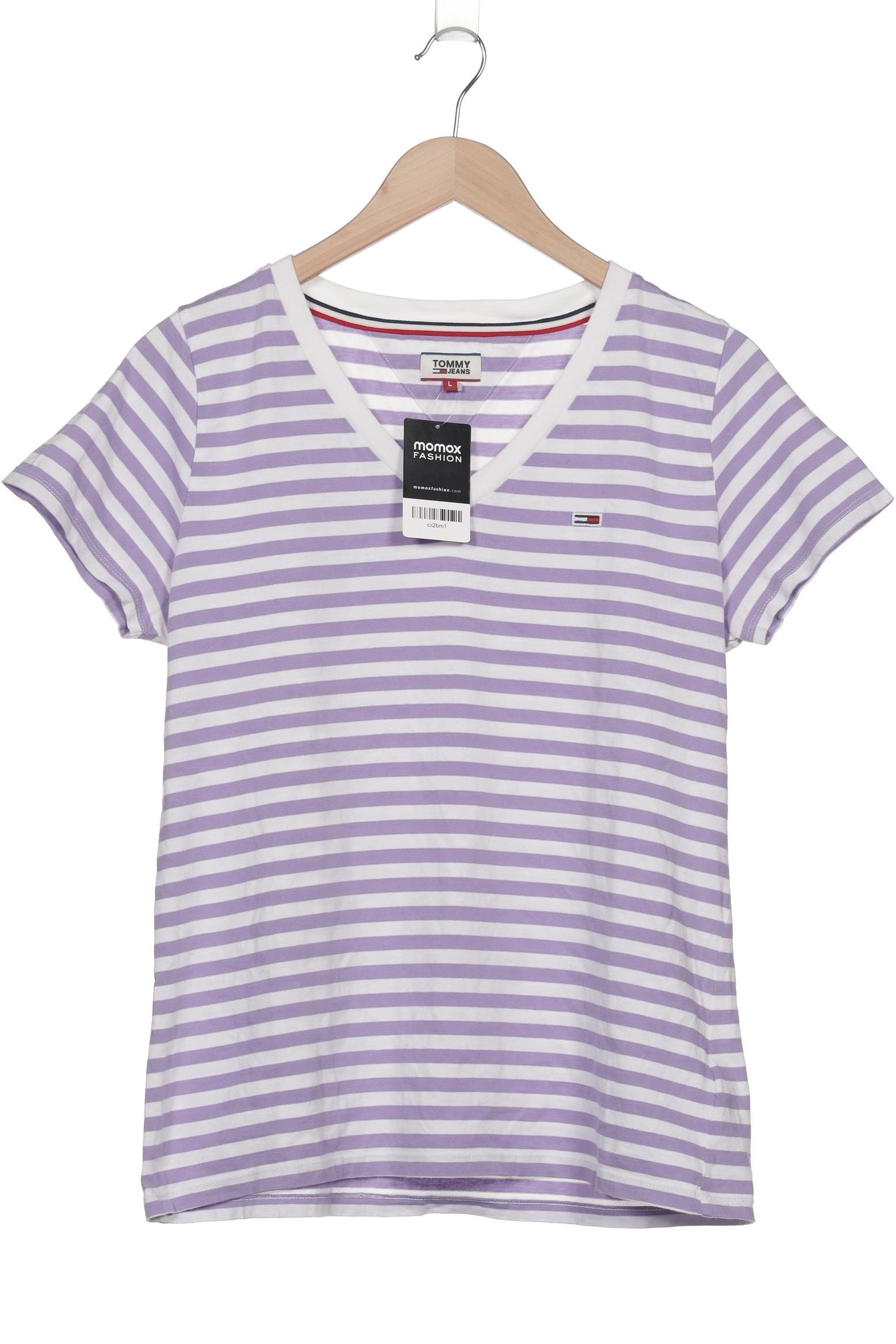 

Tommy Jeans Damen T-Shirt, flieder, Gr. 42