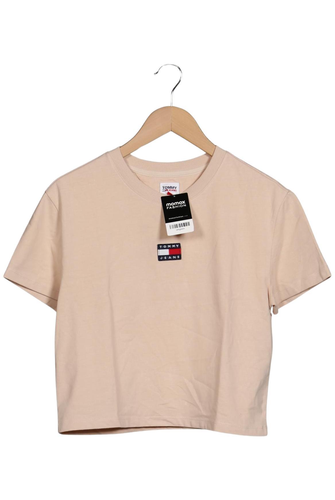 

Tommy Jeans Damen T-Shirt, beige, Gr. 36