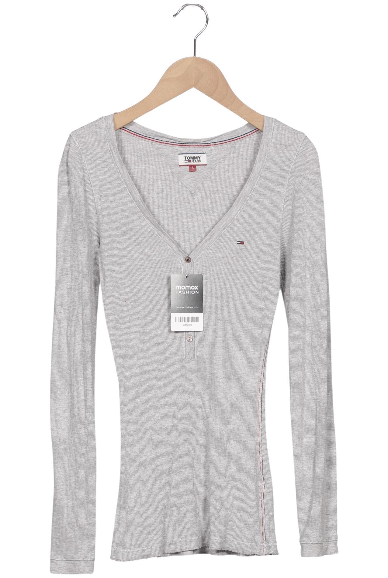 

Tommy Jeans Damen Langarmshirt, grau, Gr. 36