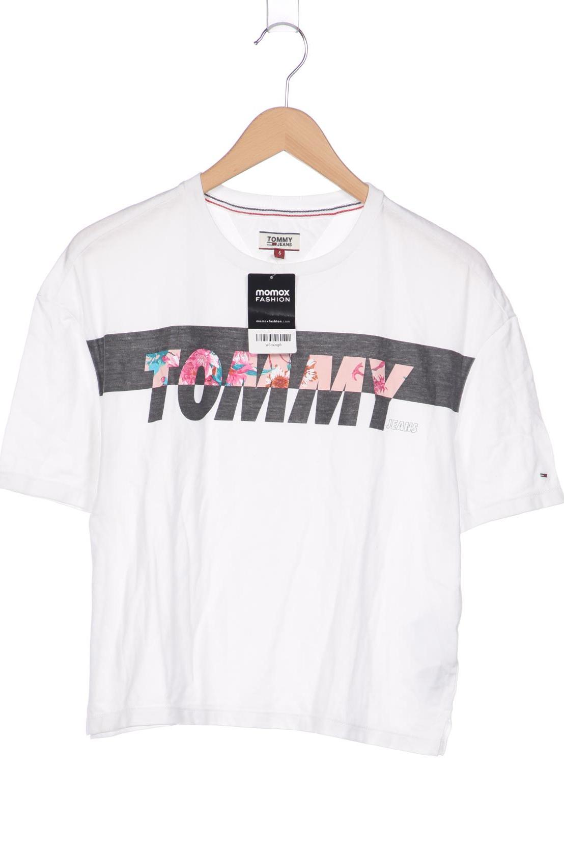 

Tommy Jeans Damen T-Shirt, weiß, Gr. 36