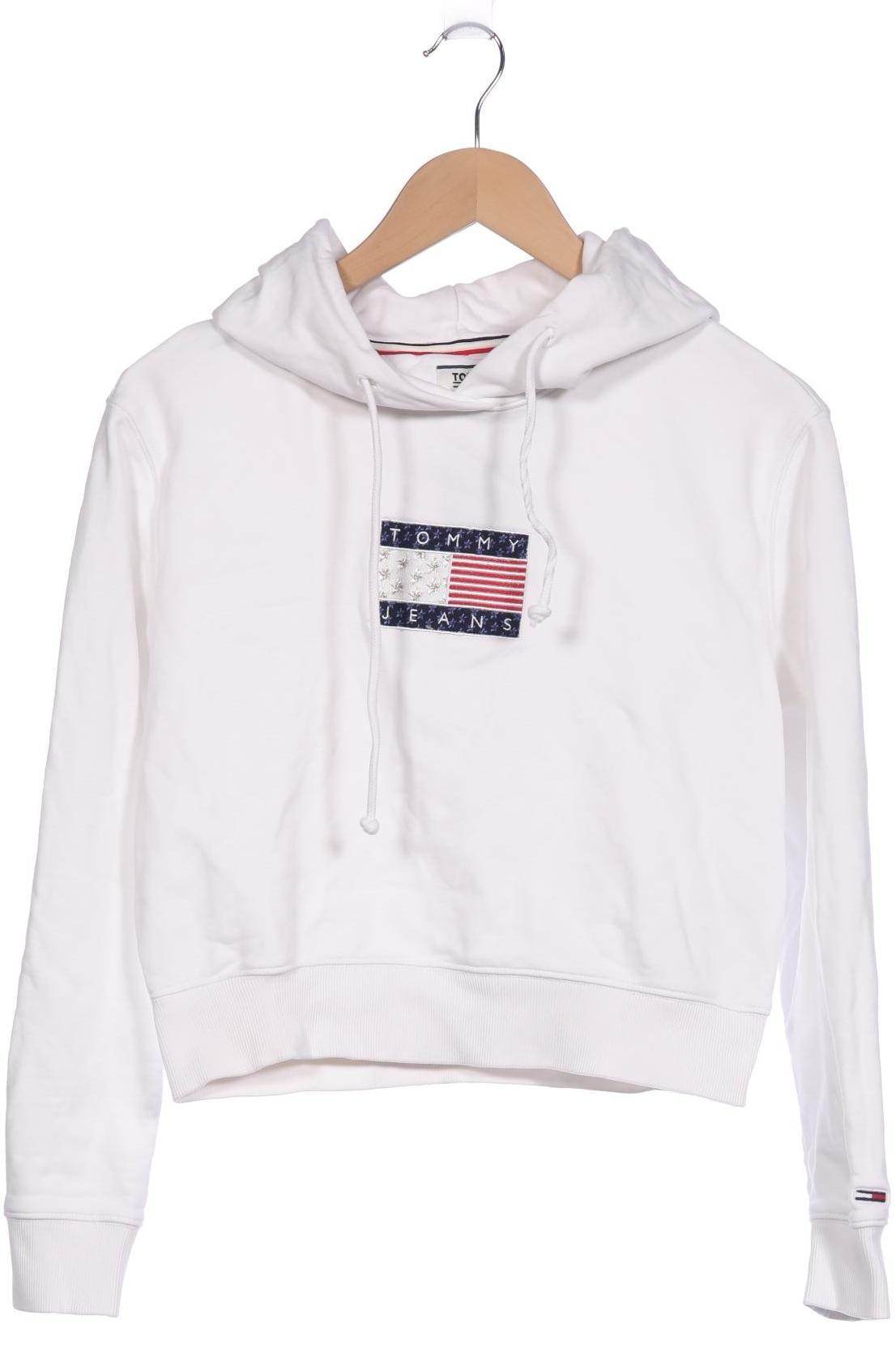 

Tommy Jeans Damen Kapuzenpullover, weiß, Gr. 36