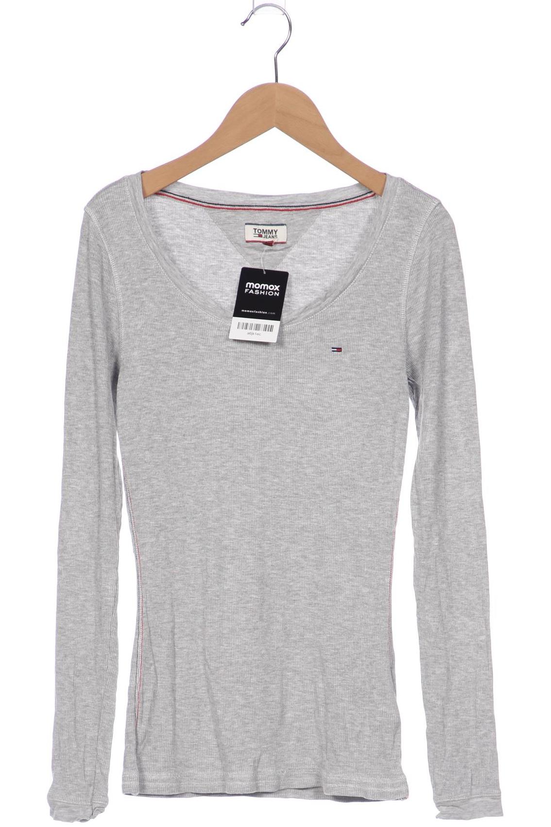 

Tommy Jeans Damen Langarmshirt, grau, Gr. 42