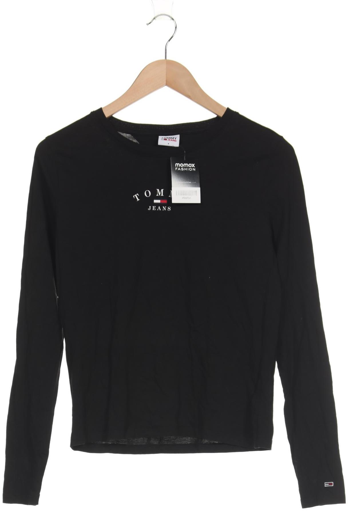 

Tommy Jeans Damen Langarmshirt, schwarz