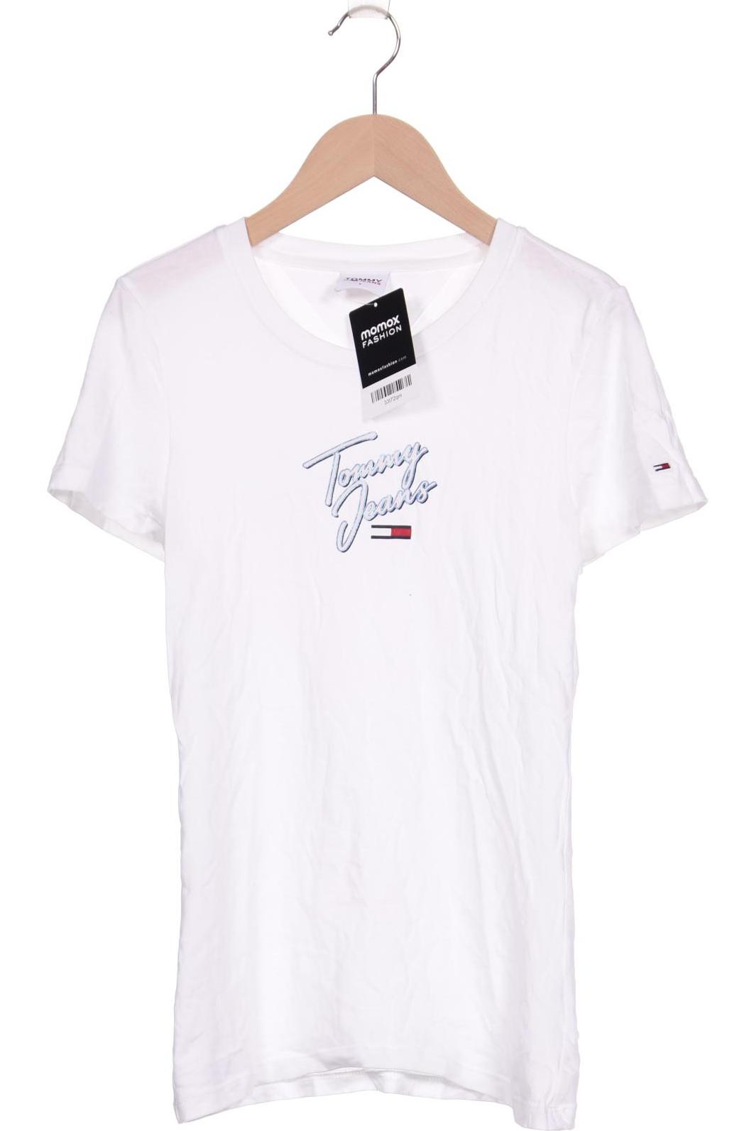 

Tommy Jeans Damen T-Shirt, weiß, Gr. 36