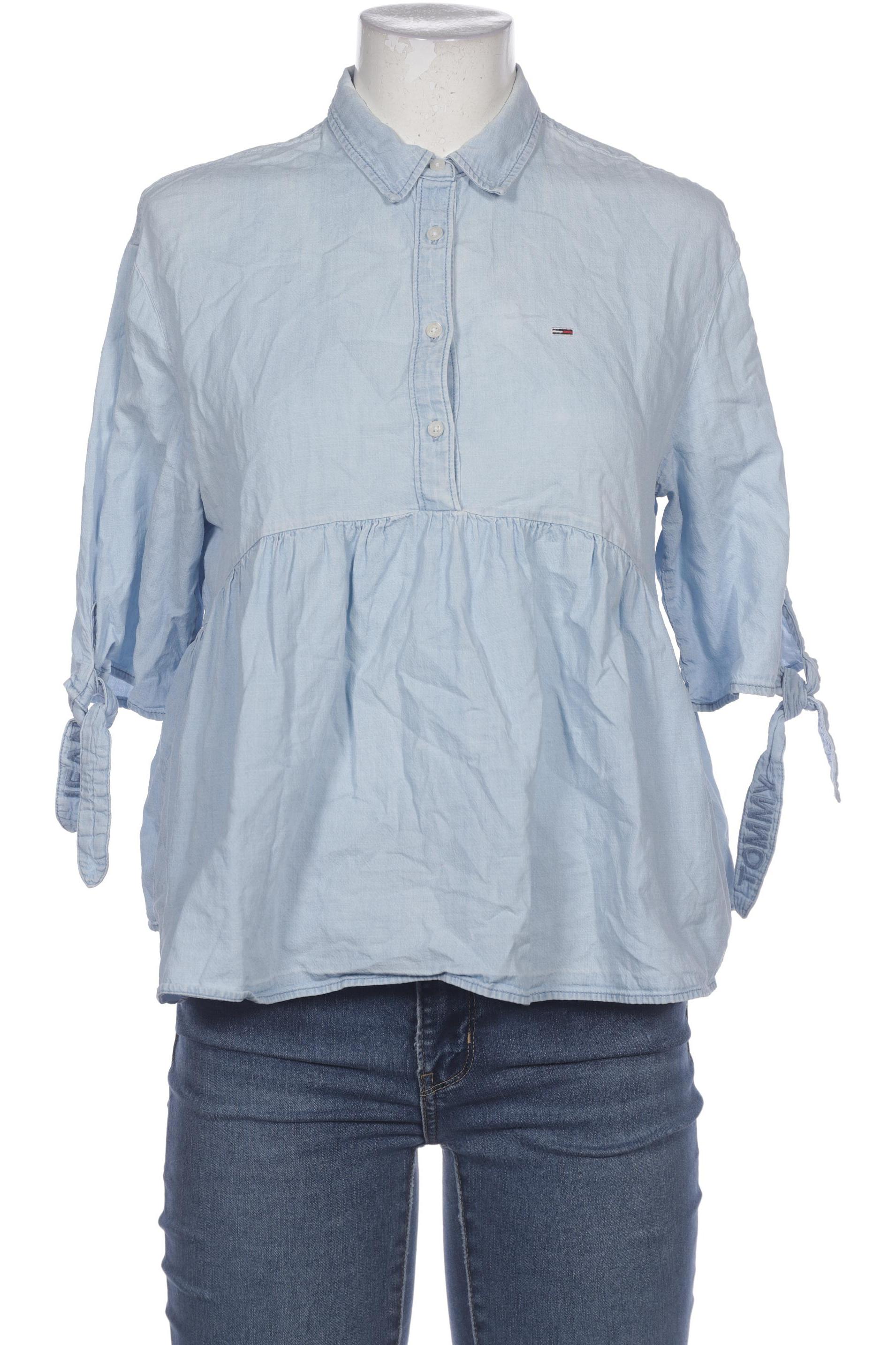 

Tommy Jeans Damen Bluse, blau, Gr. 36