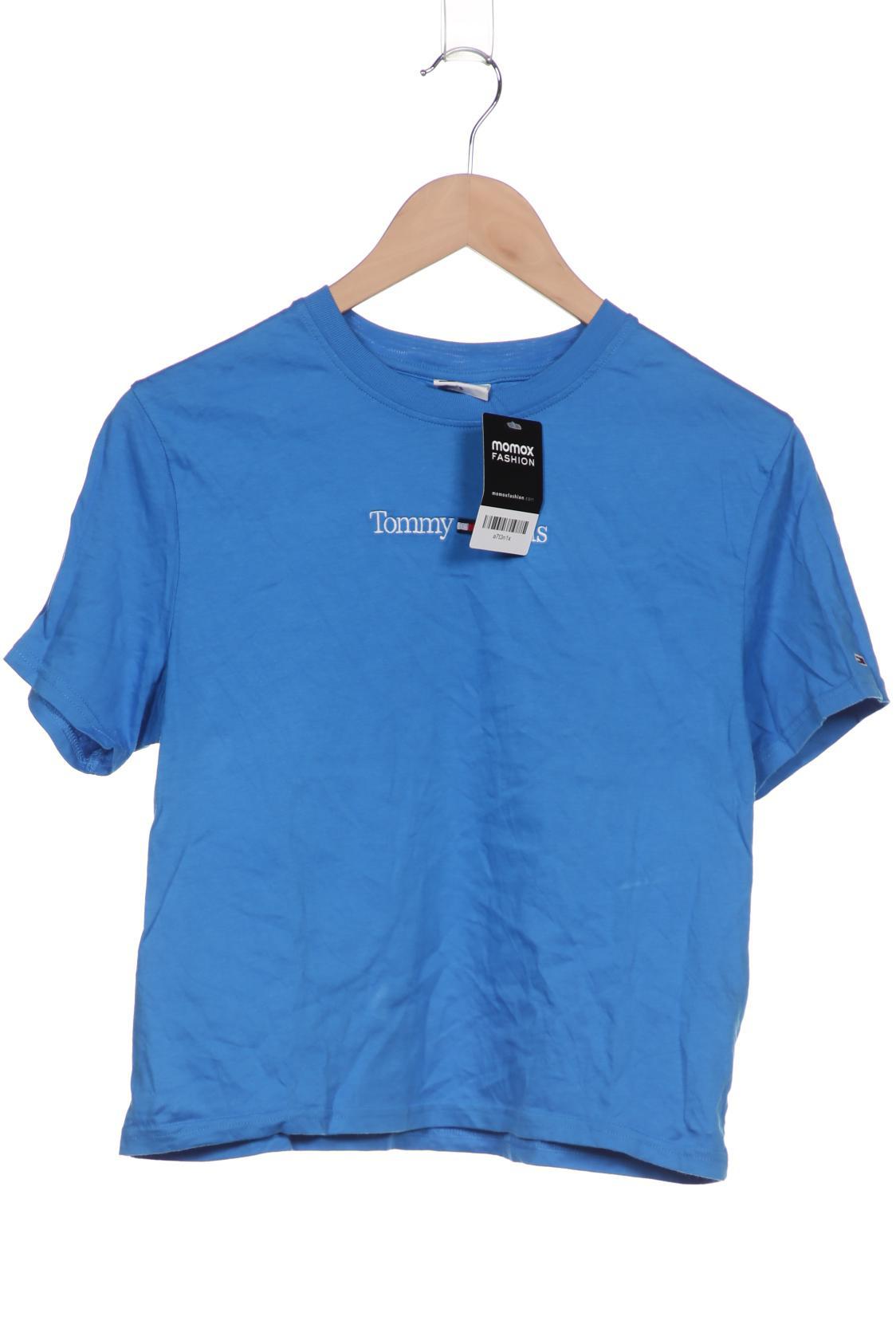 

Tommy Jeans Damen T-Shirt, blau, Gr. 36