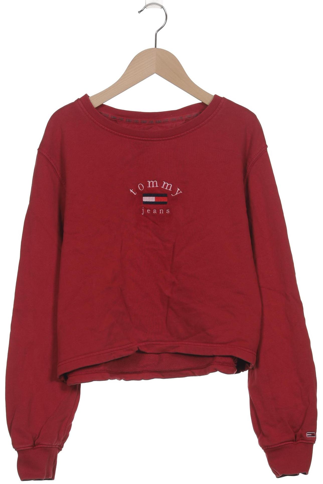 

Tommy Jeans Damen Sweatshirt, rot, Gr. 36