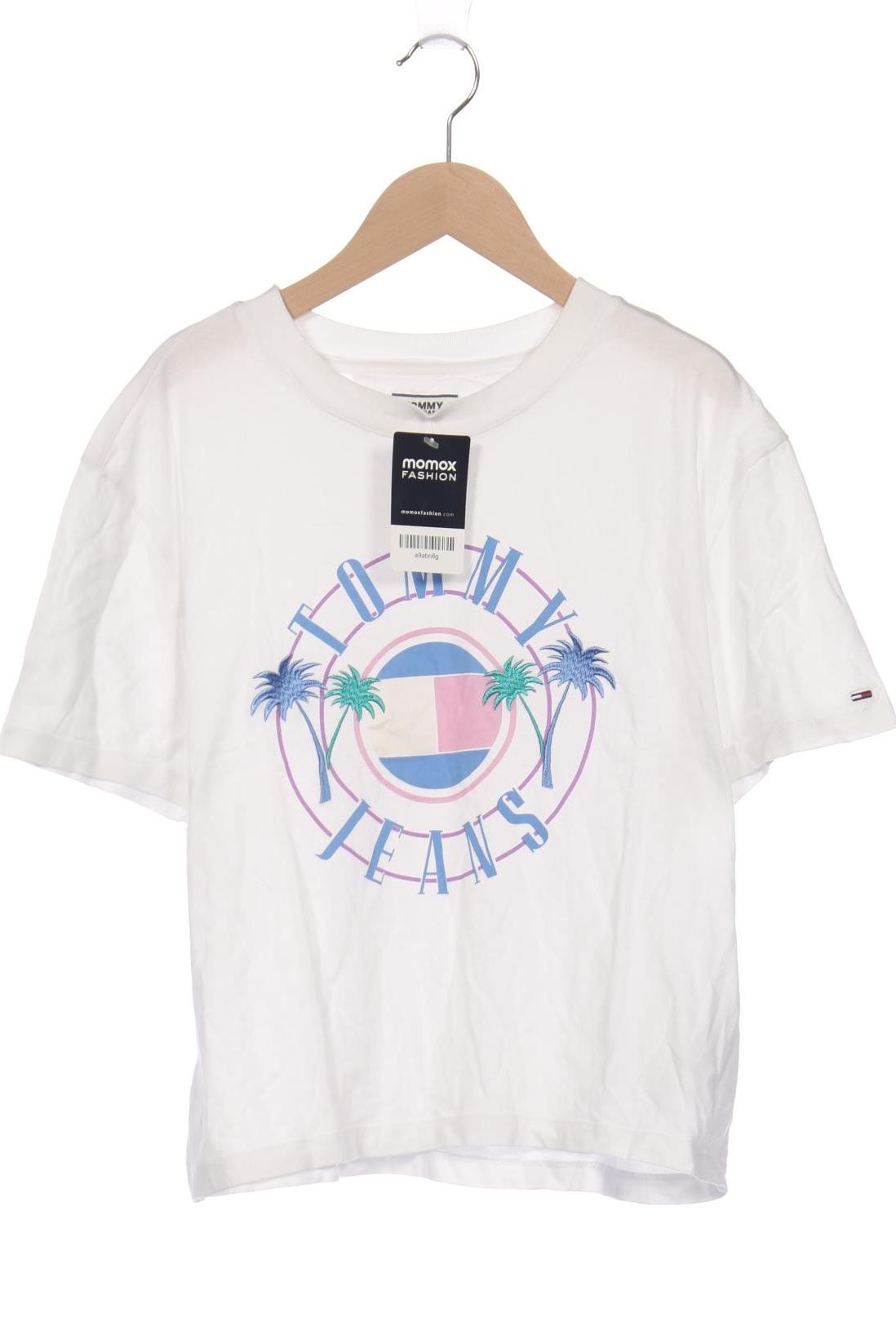 

Tommy Jeans Damen T-Shirt, weiß, Gr. 38