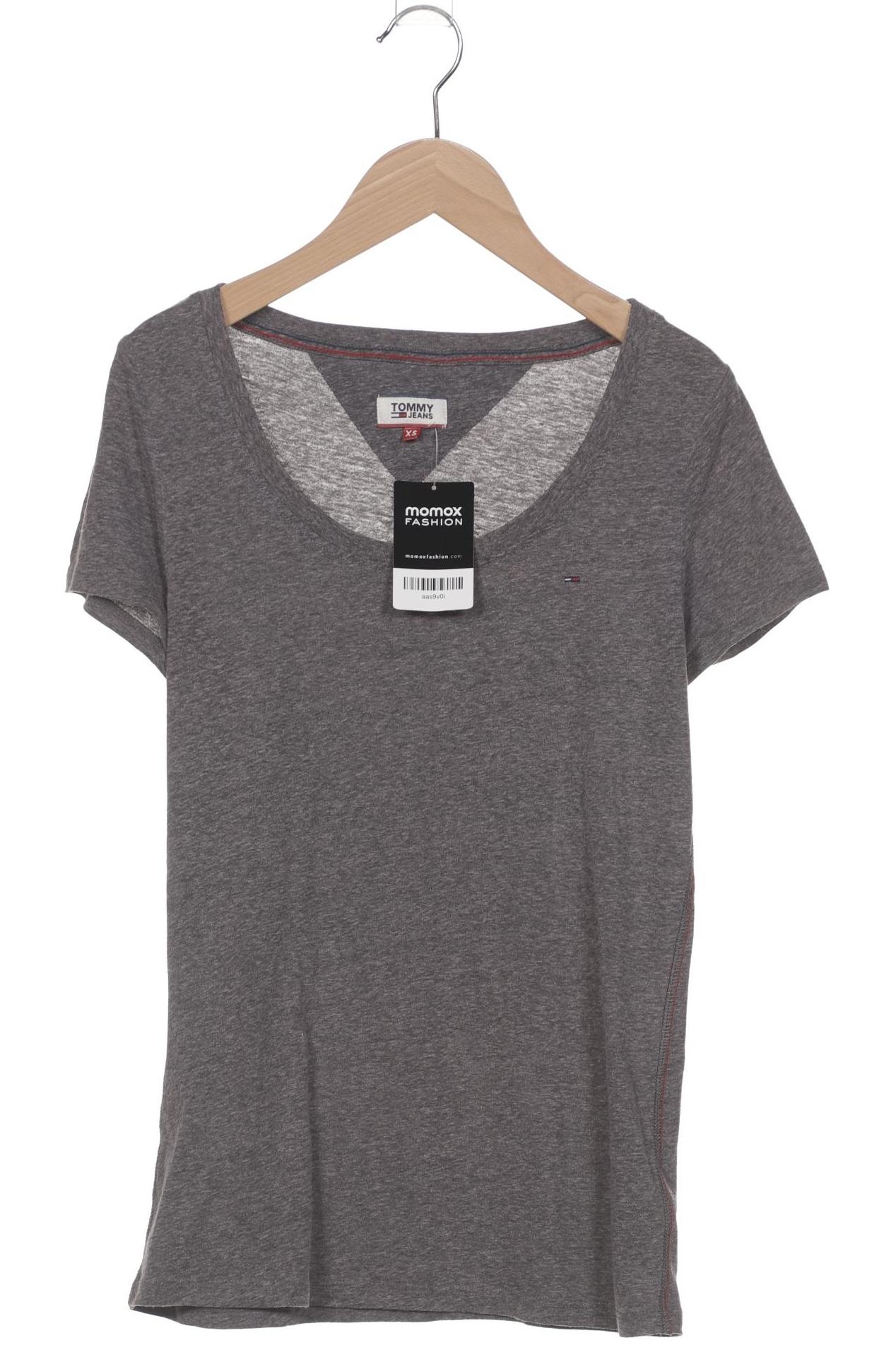 

Tommy Jeans Damen T-Shirt, grau, Gr. 34