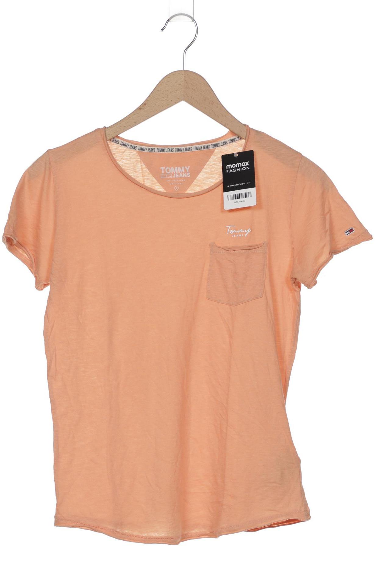 

Tommy Jeans Damen T-Shirt, orange, Gr. 36