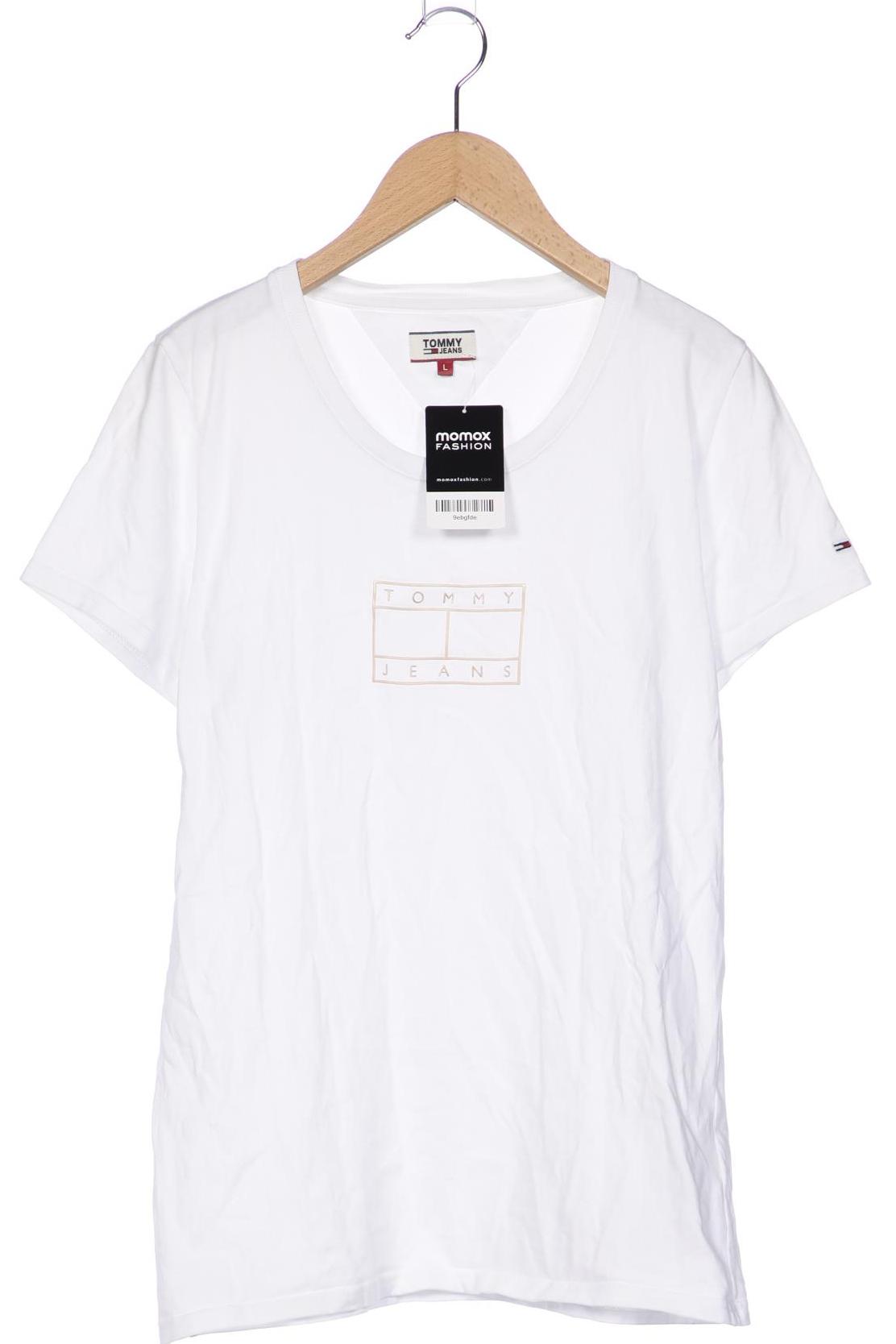 

Tommy Jeans Damen T-Shirt, weiß, Gr. 42