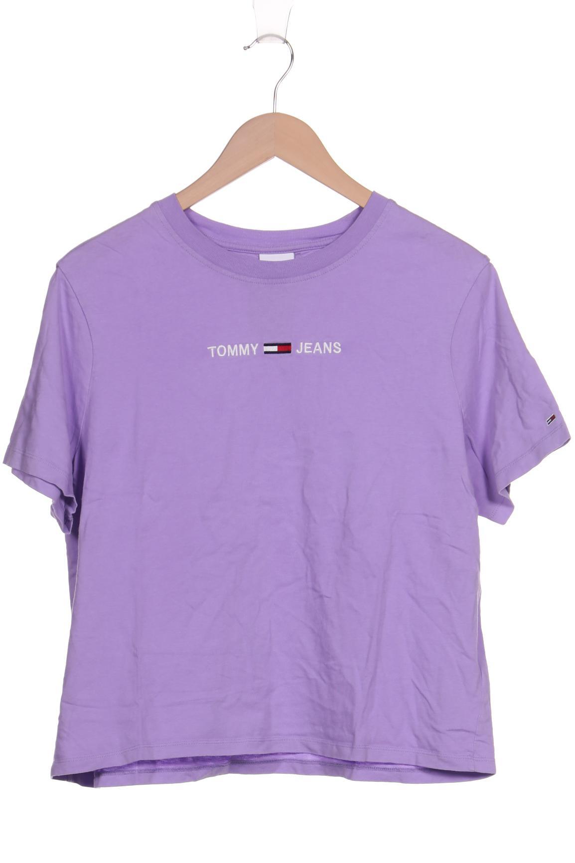 

Tommy Jeans Damen T-Shirt, flieder, Gr. 44