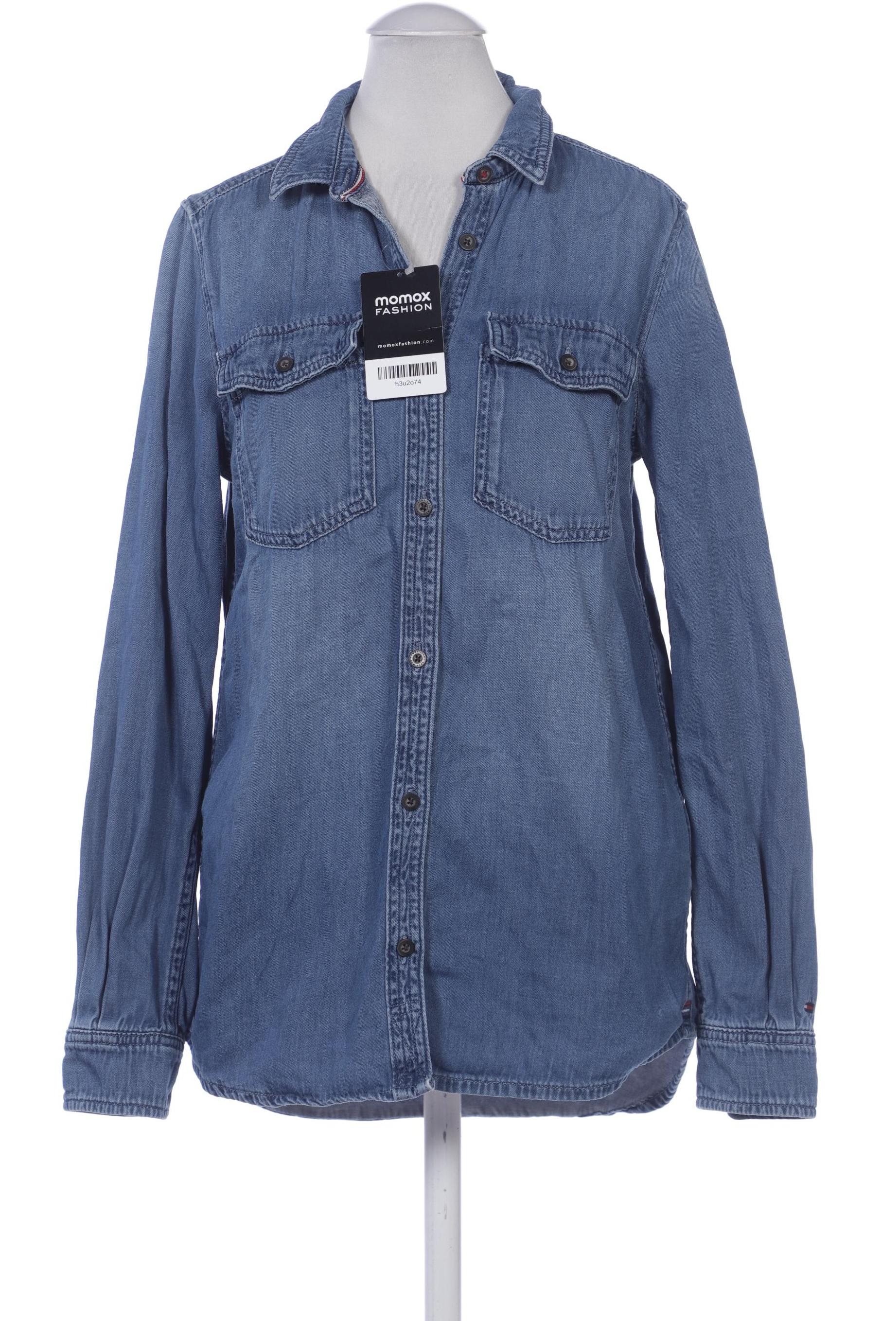 

Tommy Jeans Damen Bluse, blau, Gr. 36