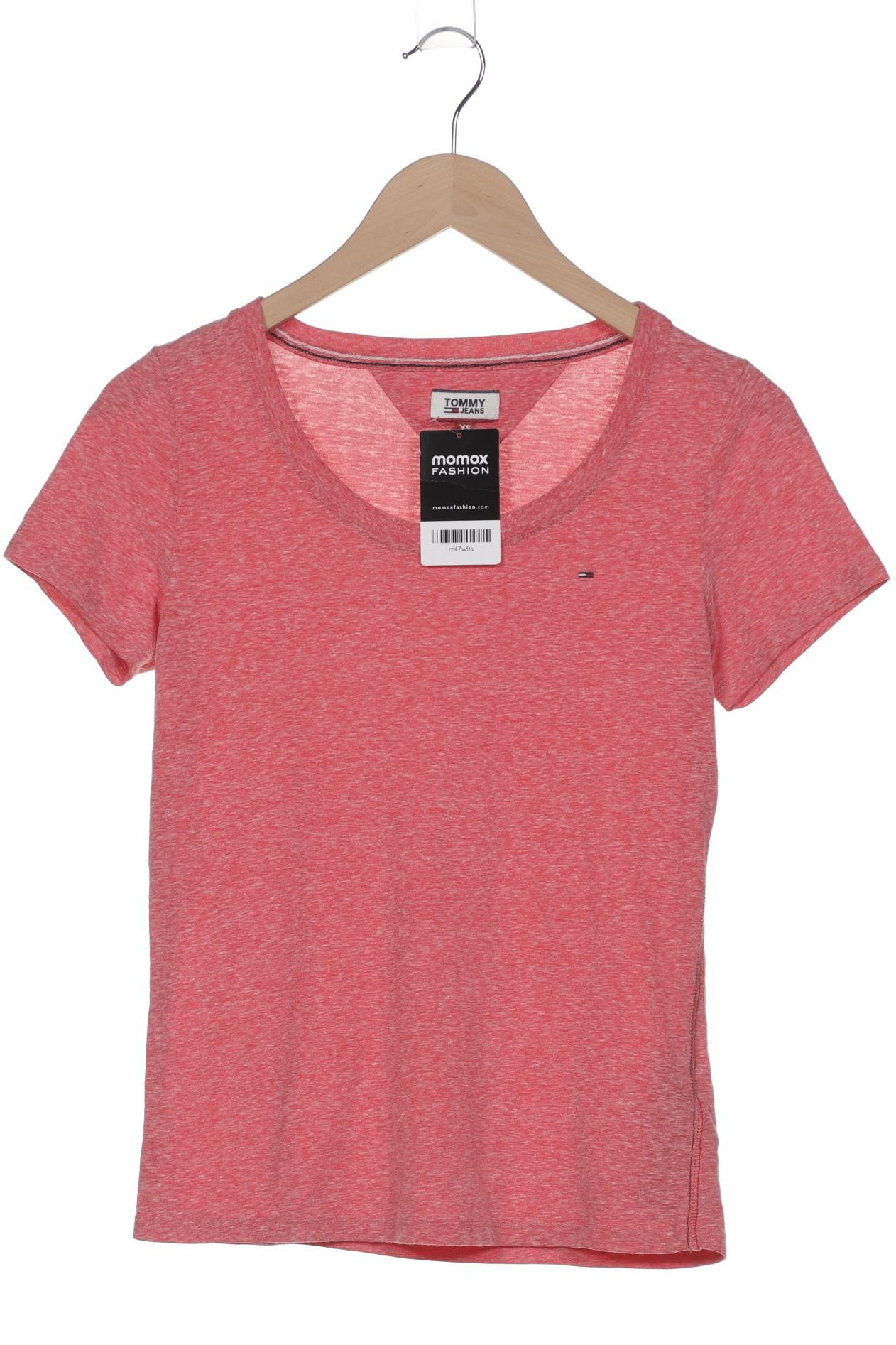 

Tommy Jeans Damen T-Shirt, rot, Gr. 34