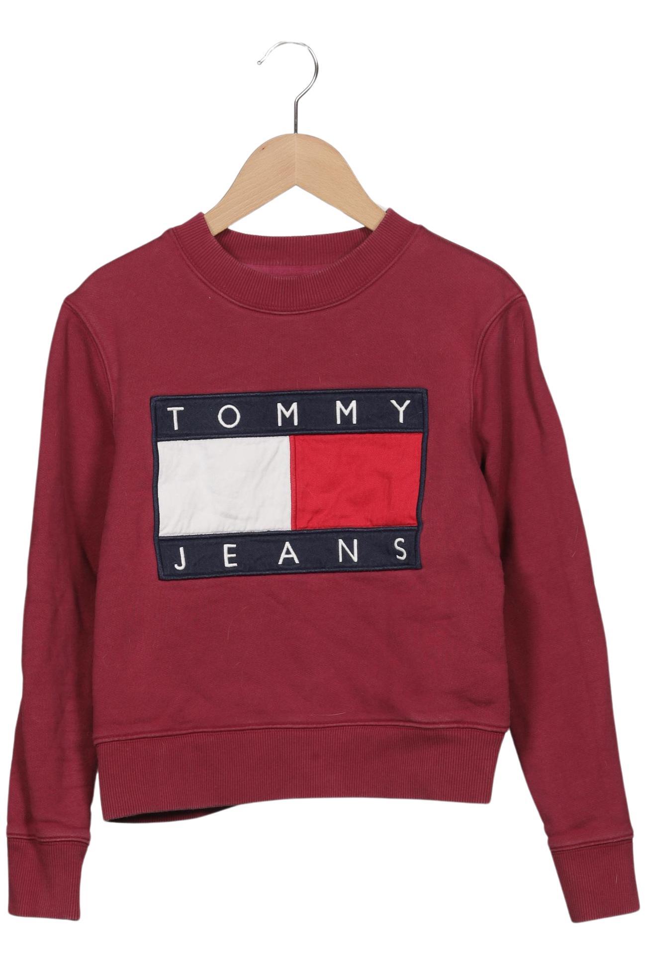 

Tommy Jeans Damen Sweatshirt, rot, Gr. 34