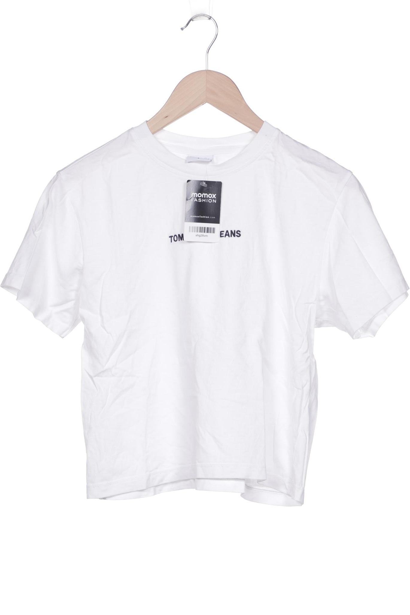 

Tommy Jeans Damen T-Shirt, weiß, Gr. 36