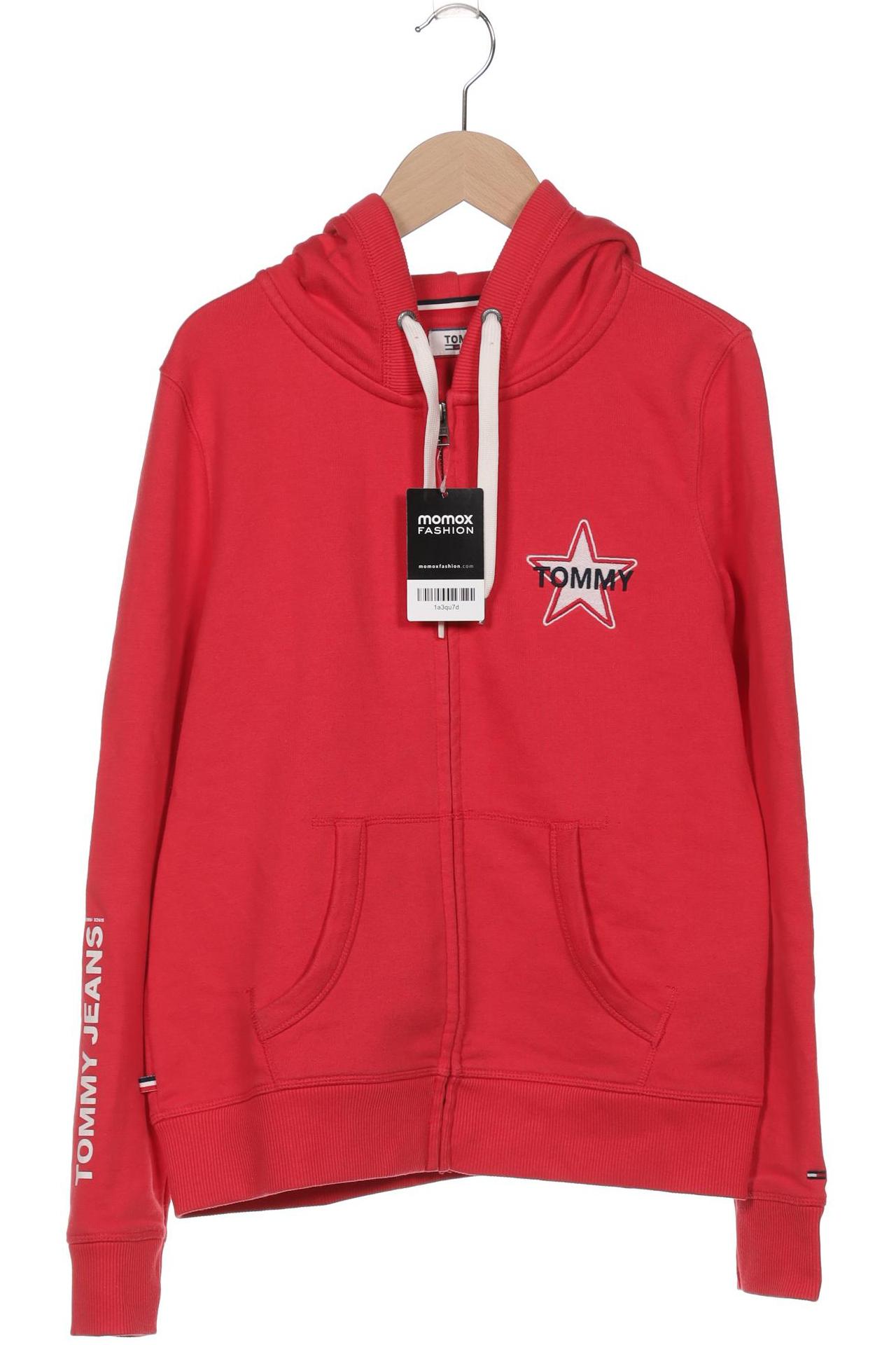 

Tommy Jeans Damen Kapuzenpullover, rot, Gr. 36