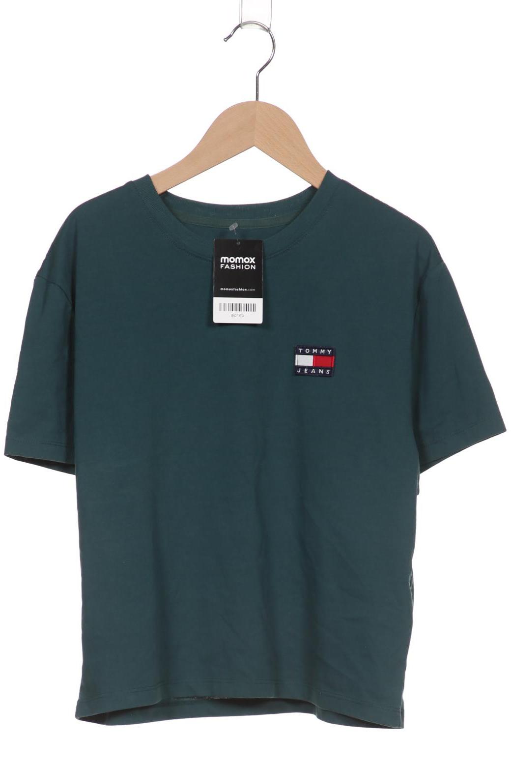 

Tommy Jeans Damen T-Shirt, grün, Gr. 36