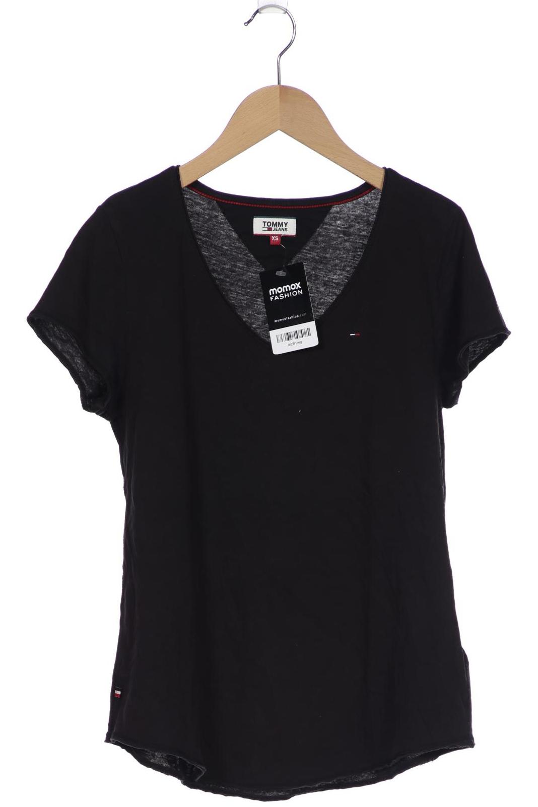 

Tommy Jeans Damen T-Shirt, schwarz