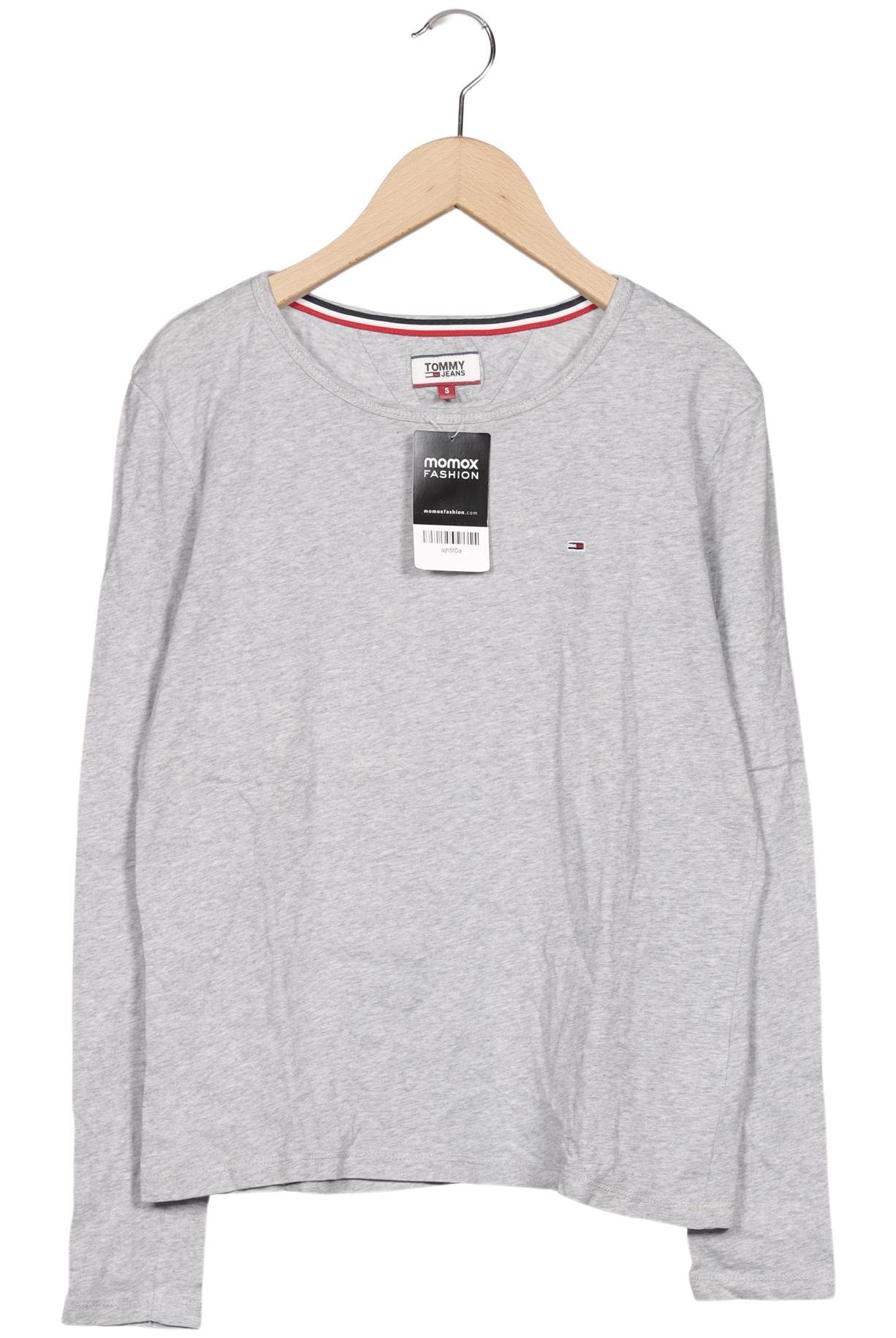 

Tommy Jeans Damen Langarmshirt, grau, Gr. 36