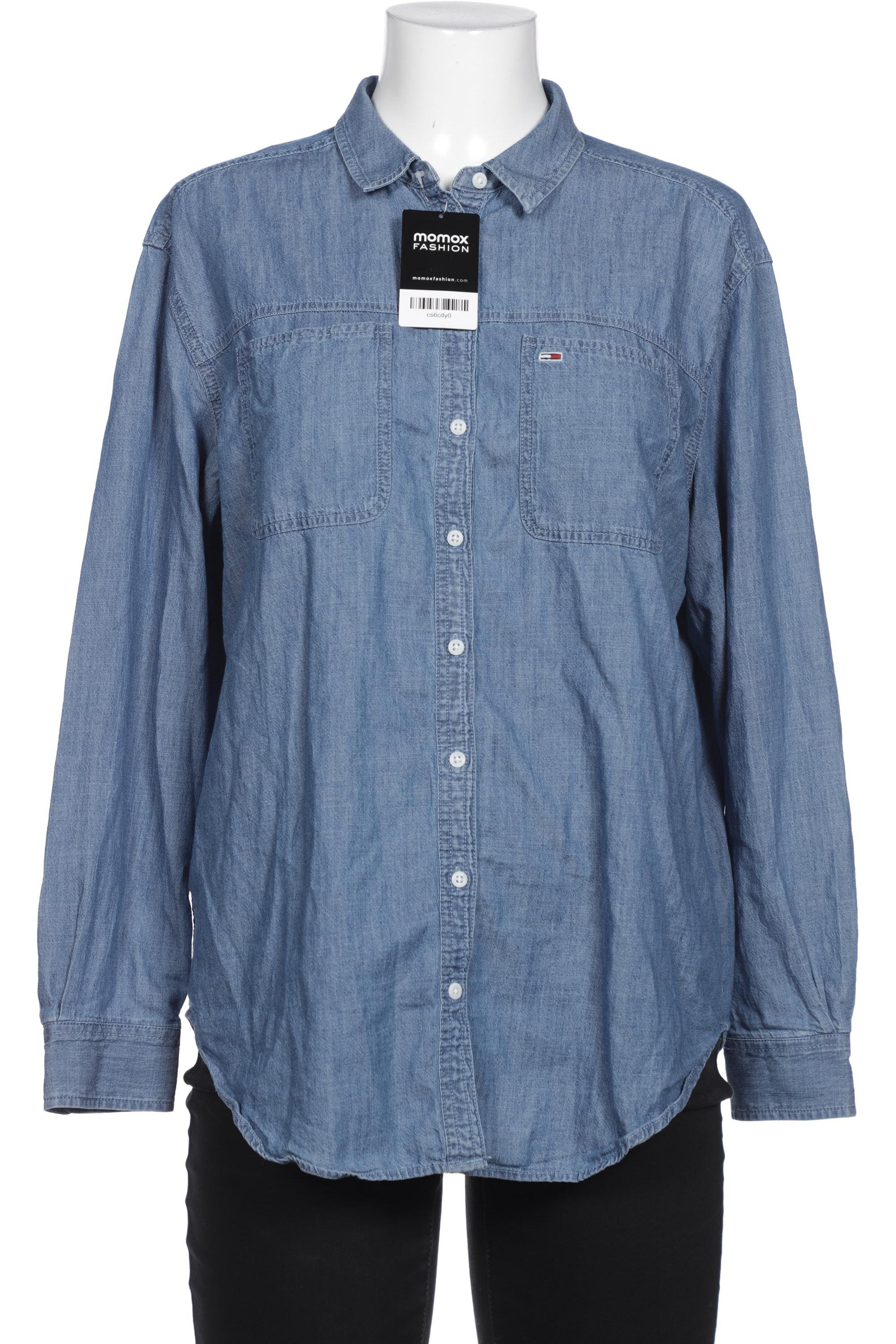 

Tommy Jeans Damen Bluse, blau, Gr. 38