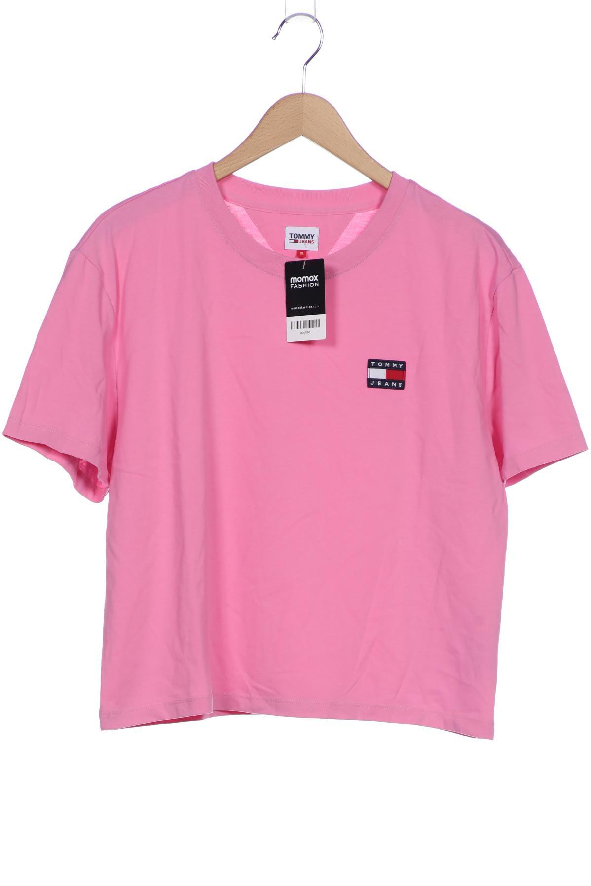 

Tommy Jeans Damen T-Shirt, pink, Gr. 44