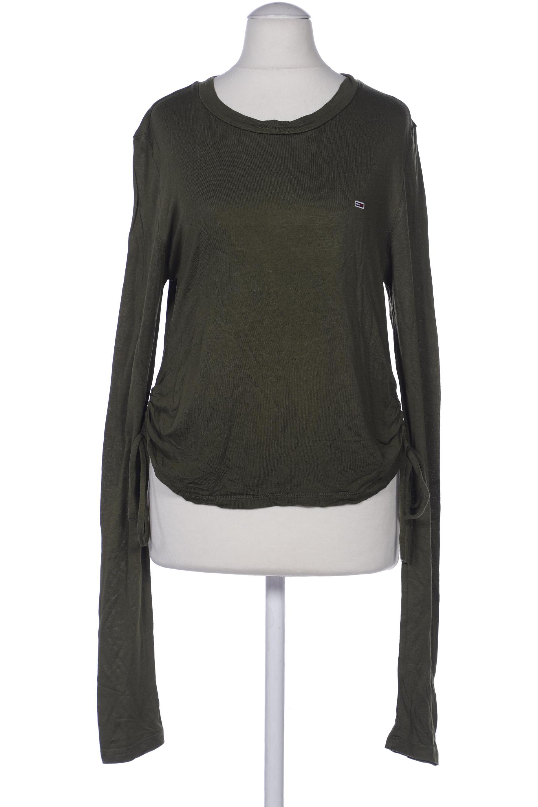 

Tommy Jeans Damen Langarmshirt, grün, Gr. 36