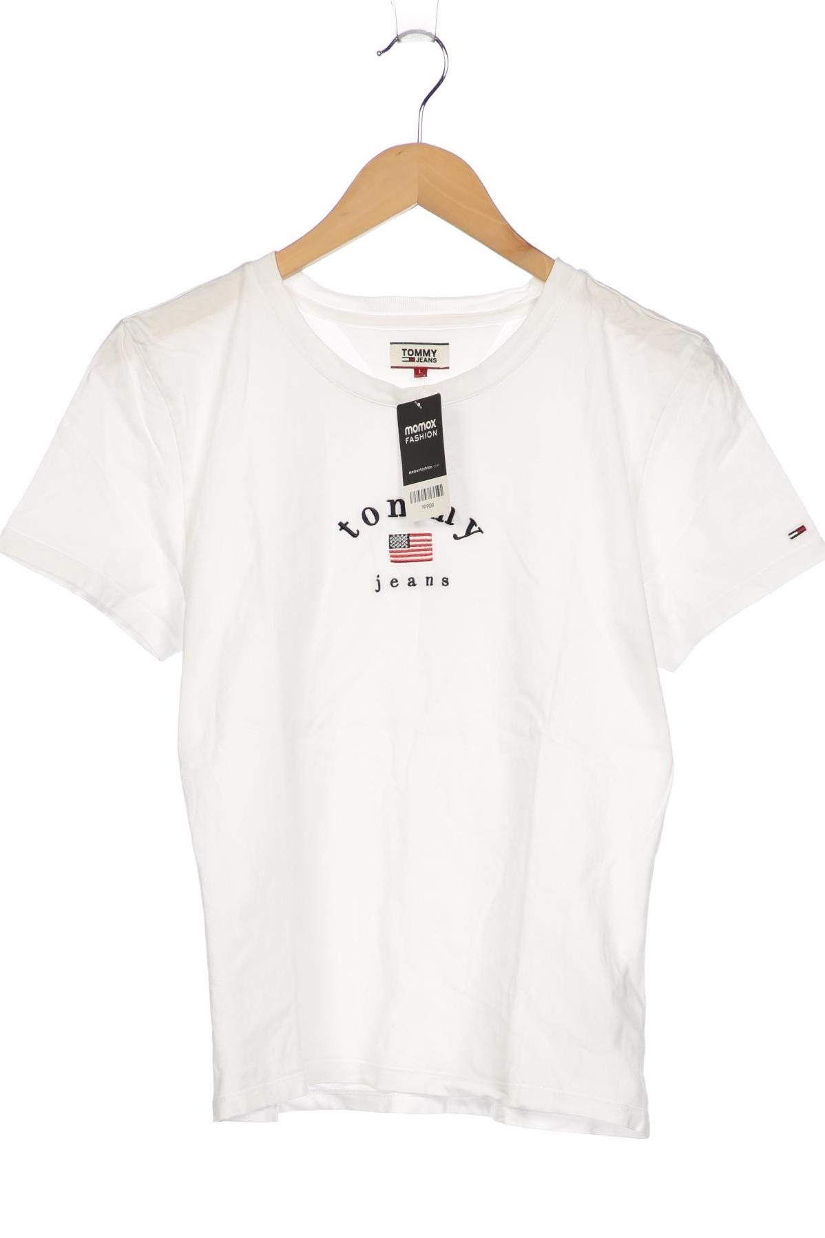 

Tommy Jeans Damen T-Shirt, weiß, Gr. 42