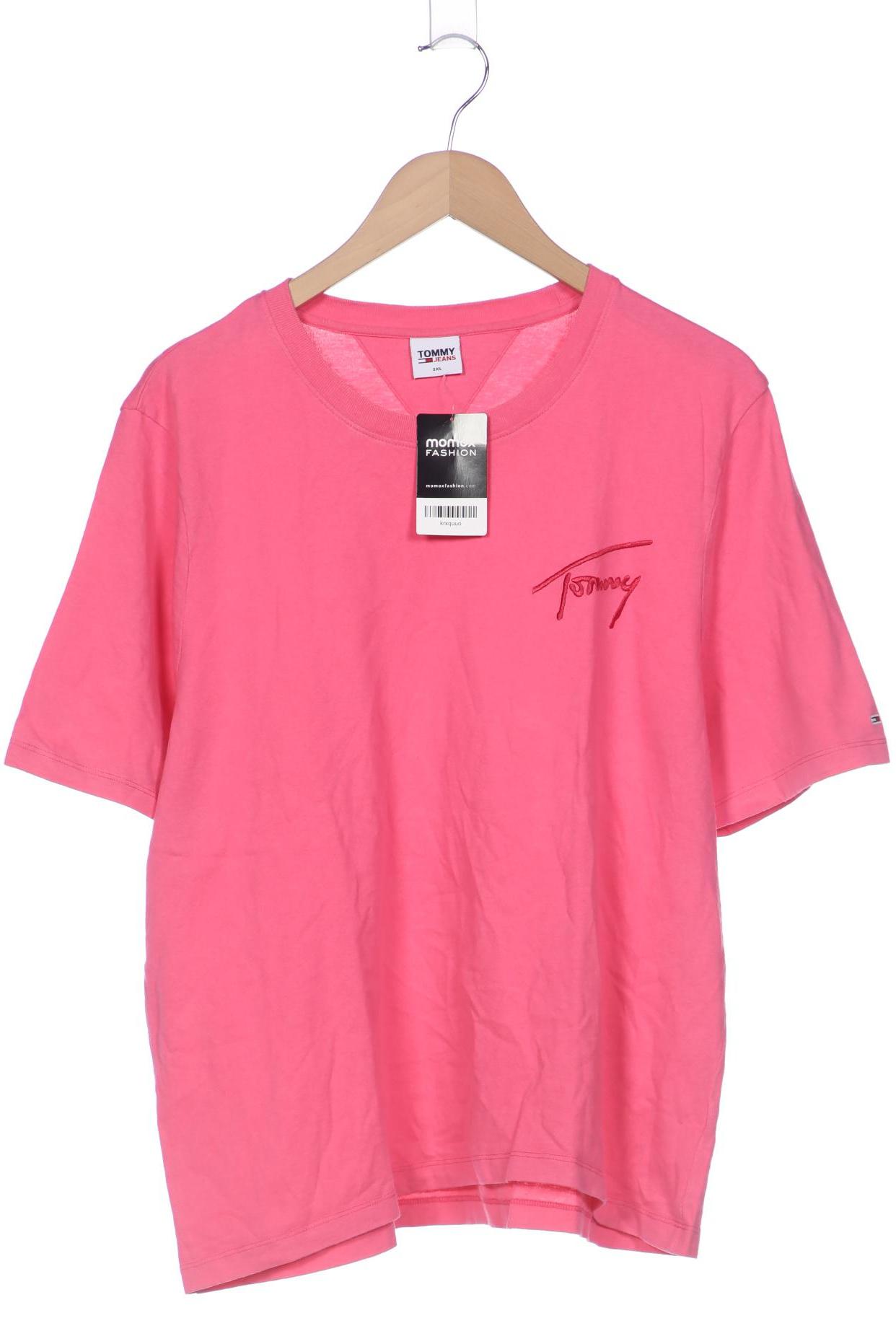 

Tommy Jeans Damen T-Shirt, pink, Gr. 46