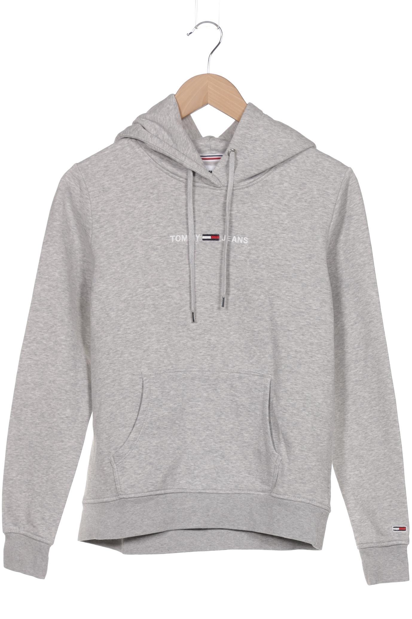 

Tommy Jeans Damen Kapuzenpullover, grau, Gr. 36