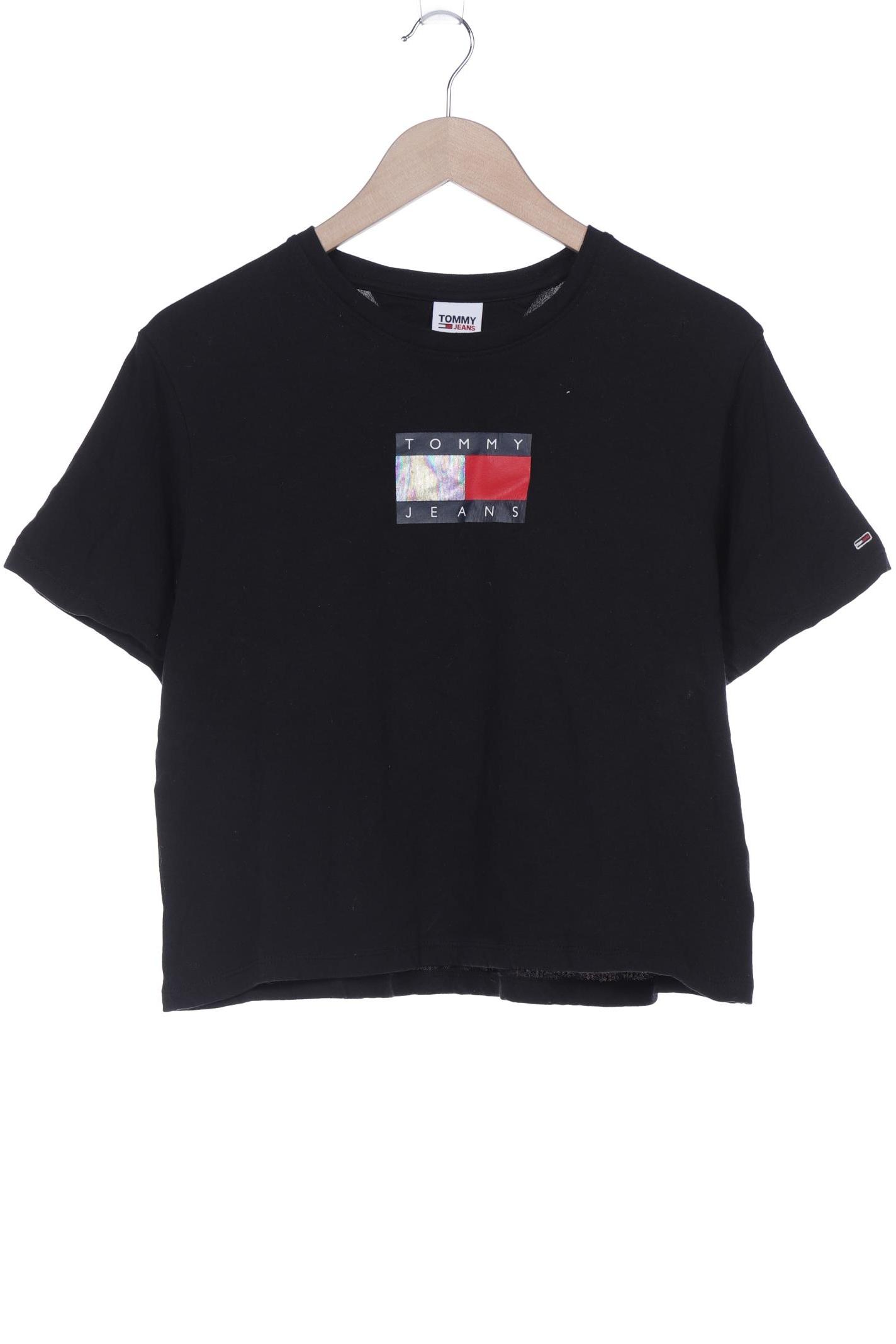 

Tommy Jeans Damen T-Shirt, schwarz, Gr. 38