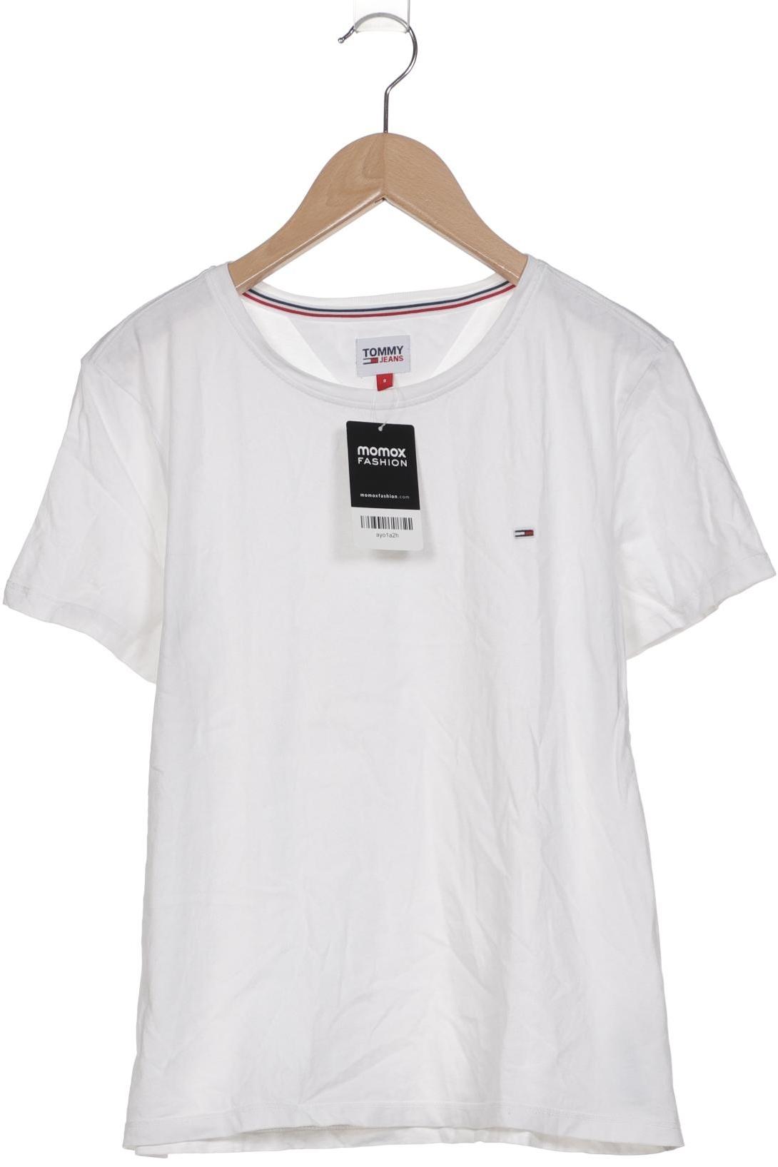 

Tommy Jeans Damen T-Shirt, weiß, Gr. 36
