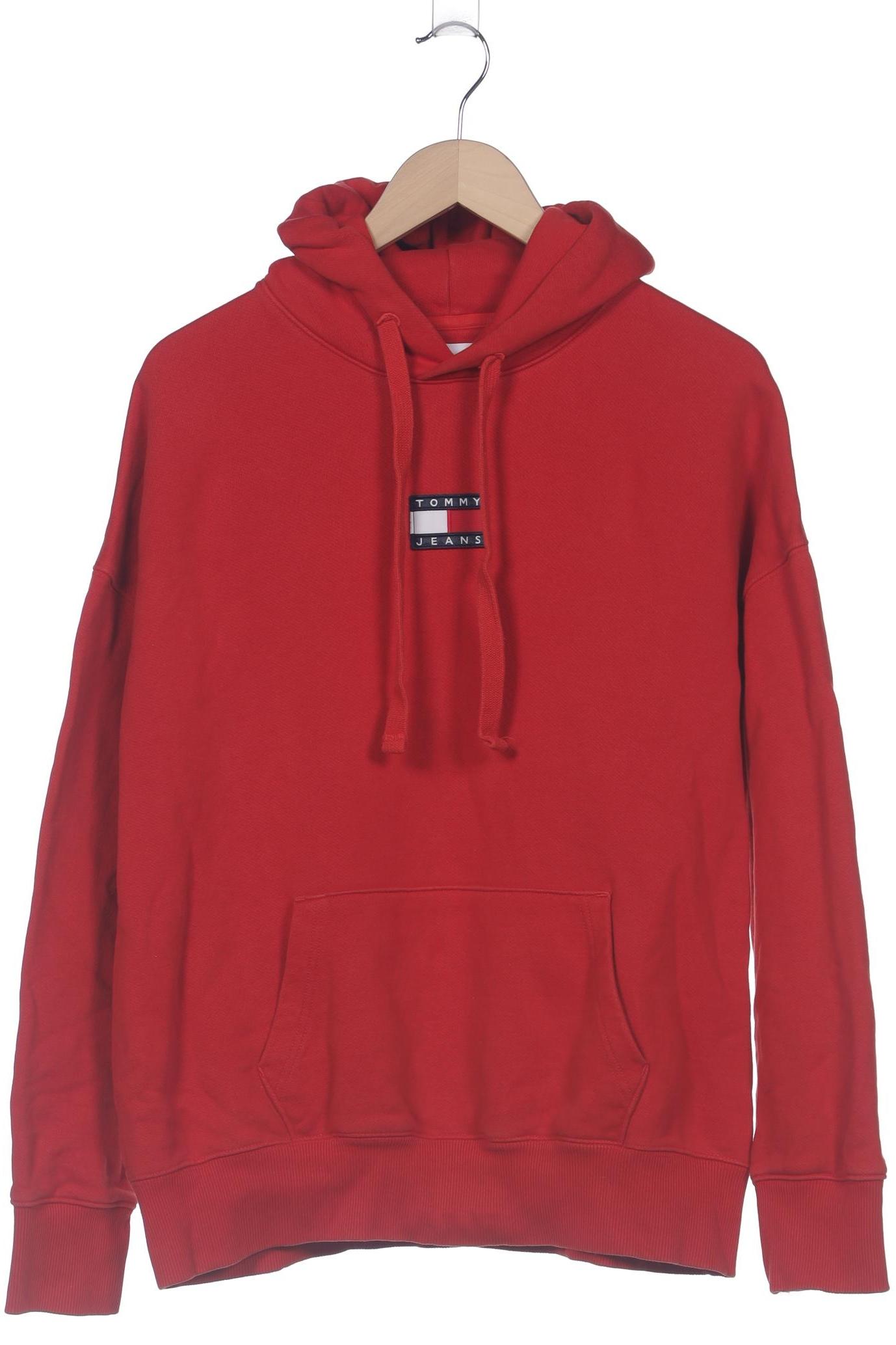 

Tommy Jeans Damen Kapuzenpullover, rot, Gr. 38