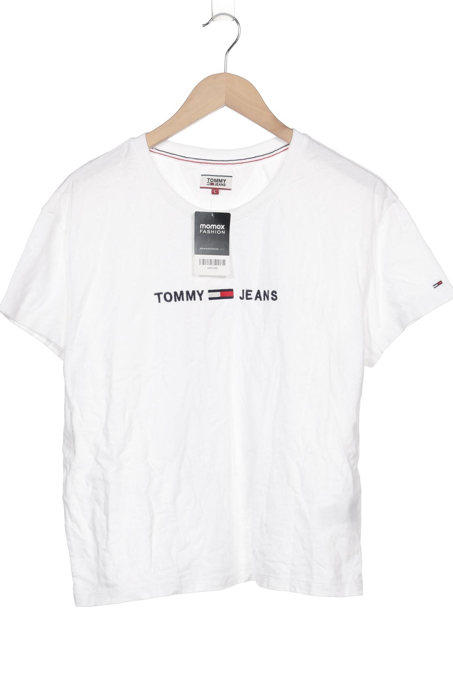 

Tommy Jeans Damen T-Shirt, weiß, Gr. 42
