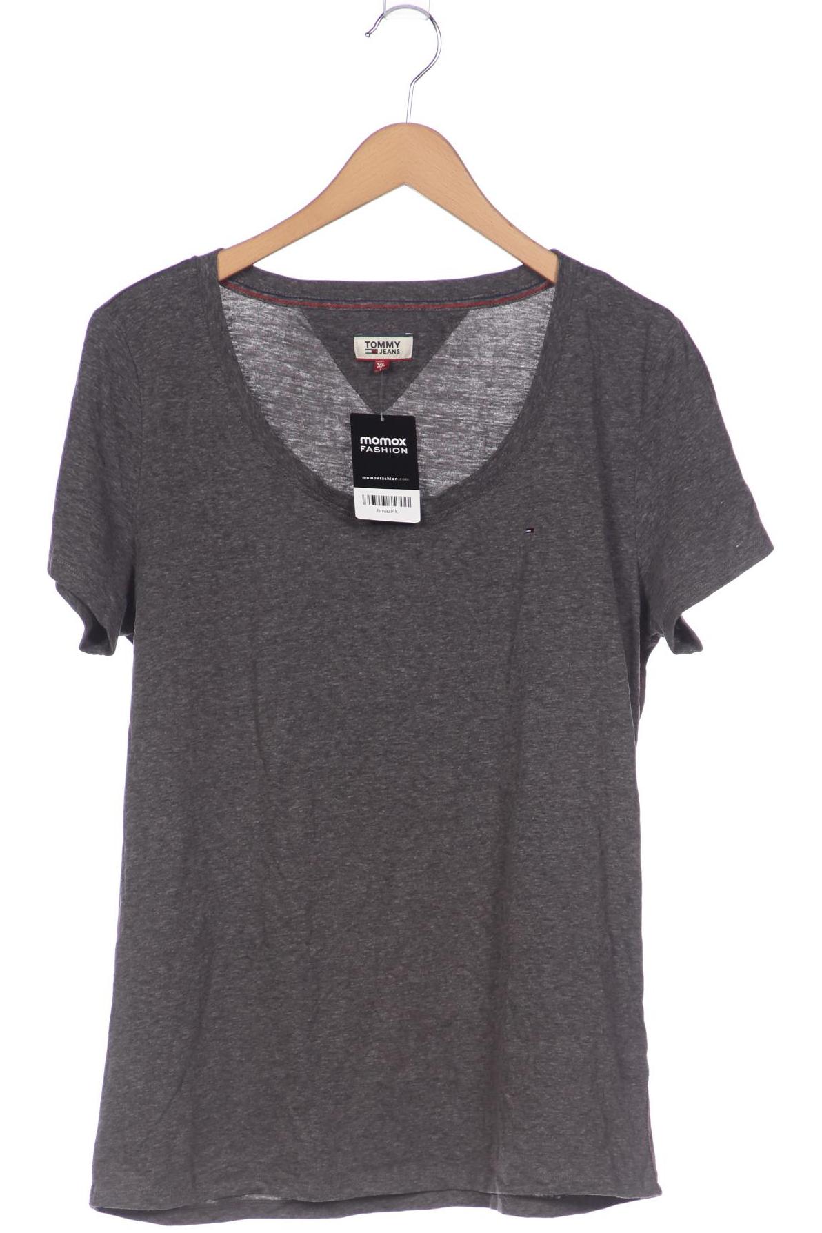 

Tommy Jeans Damen T-Shirt, grau, Gr. 44