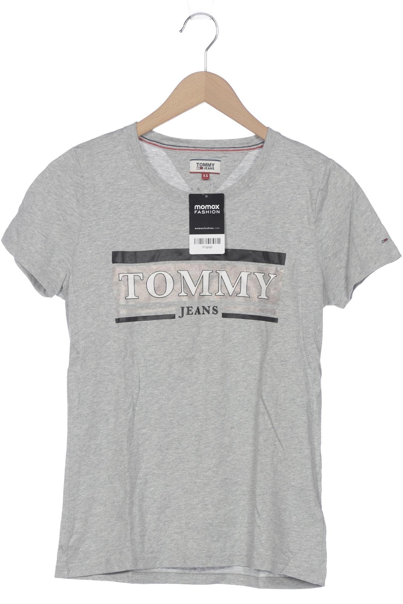 

Tommy Jeans Damen T-Shirt, grau, Gr. 34