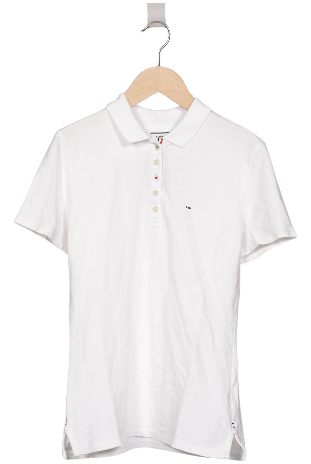 

Tommy Jeans Damen Poloshirt, weiß, Gr. 36