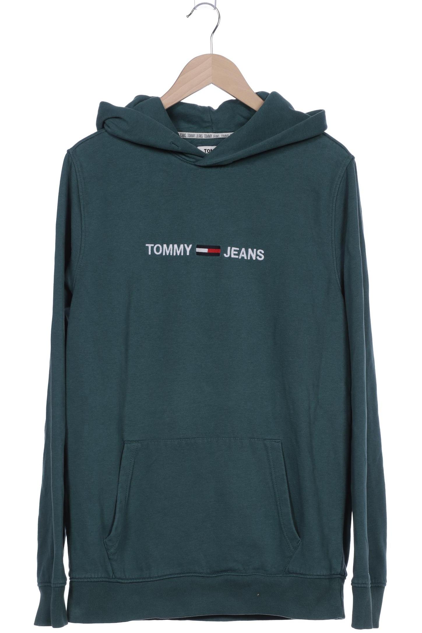 

Tommy Jeans Damen Kapuzenpullover, türkis, Gr. 46