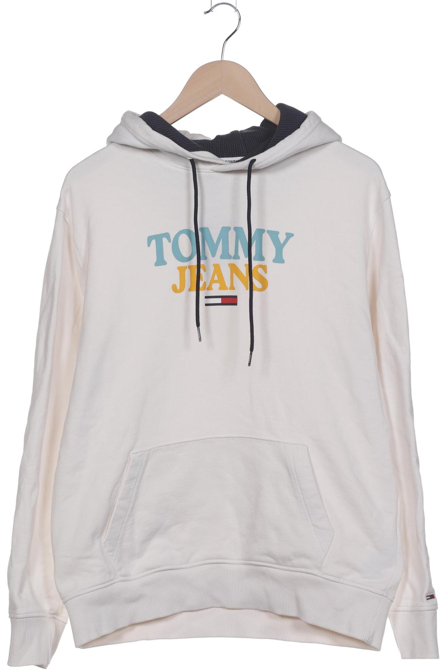 

Tommy Jeans Damen Kapuzenpullover, weiß, Gr. 44