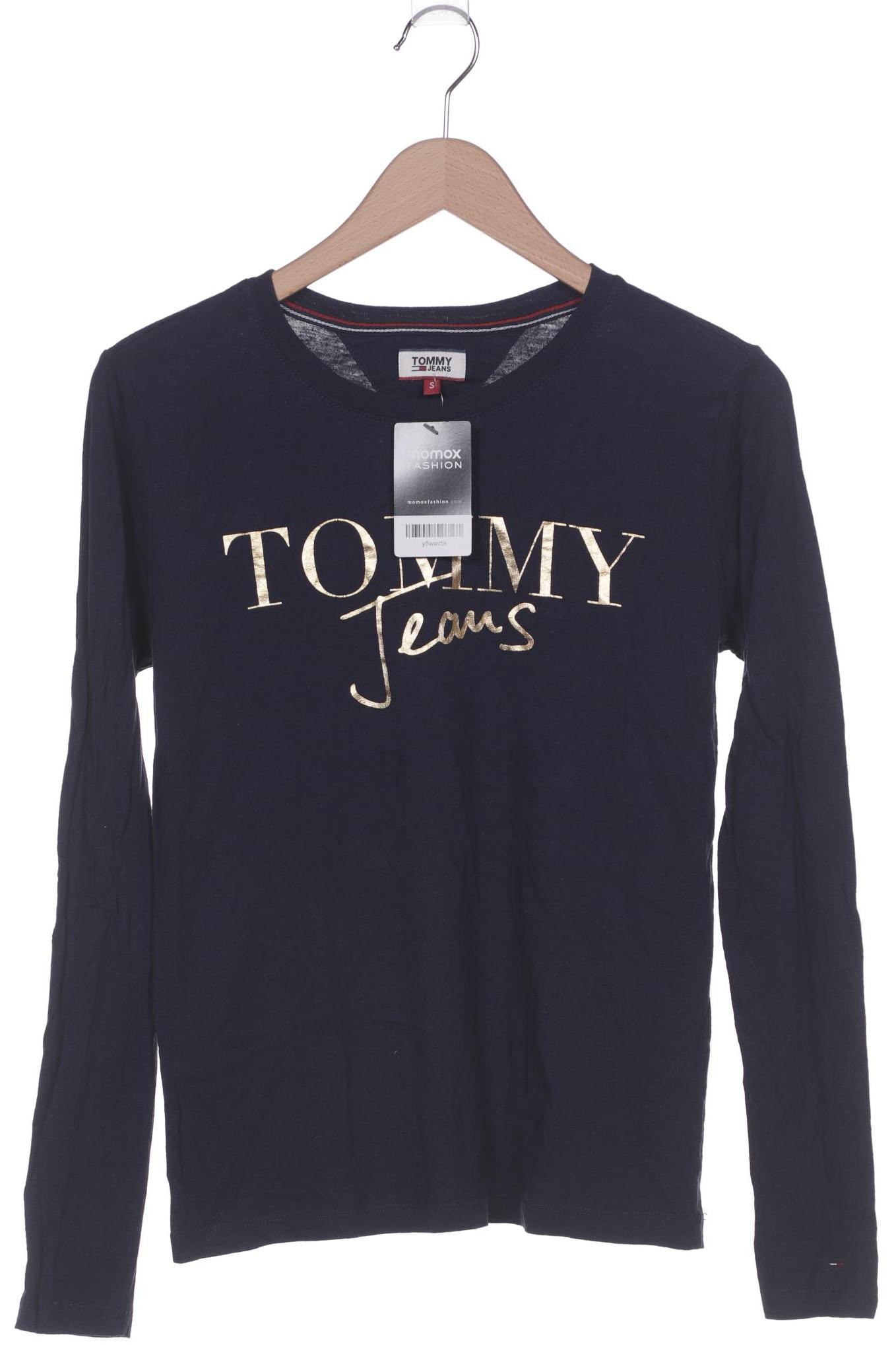 

Tommy Jeans Damen Langarmshirt, marineblau, Gr. 36